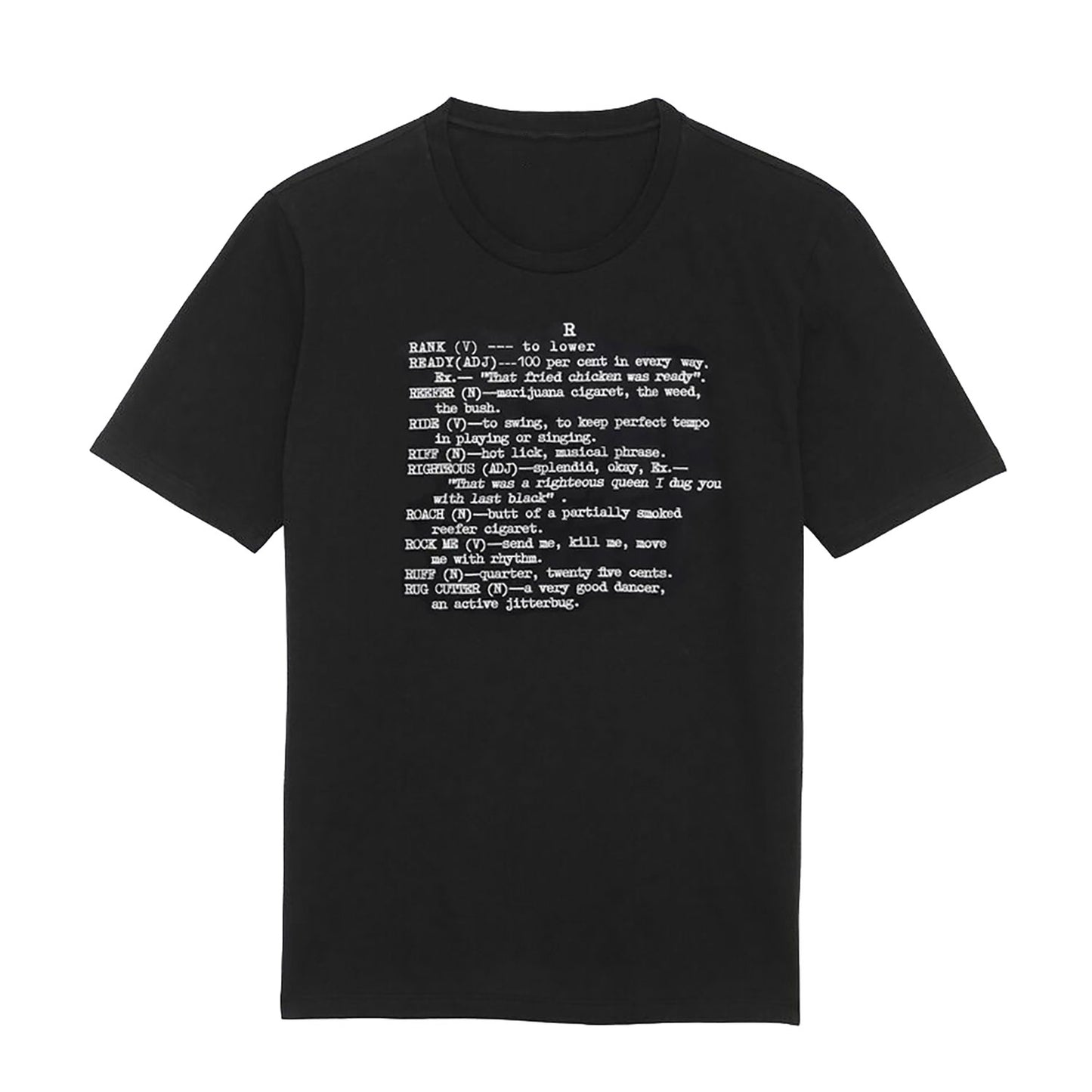 The Hepster's Dictionary Chapter R T-shirt
