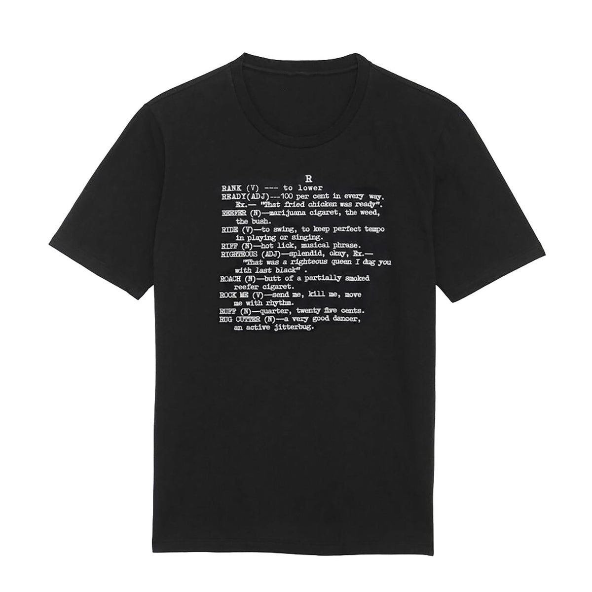 Cab Calloway The Hepster's Dictionary Chapter R T-shirt Front
