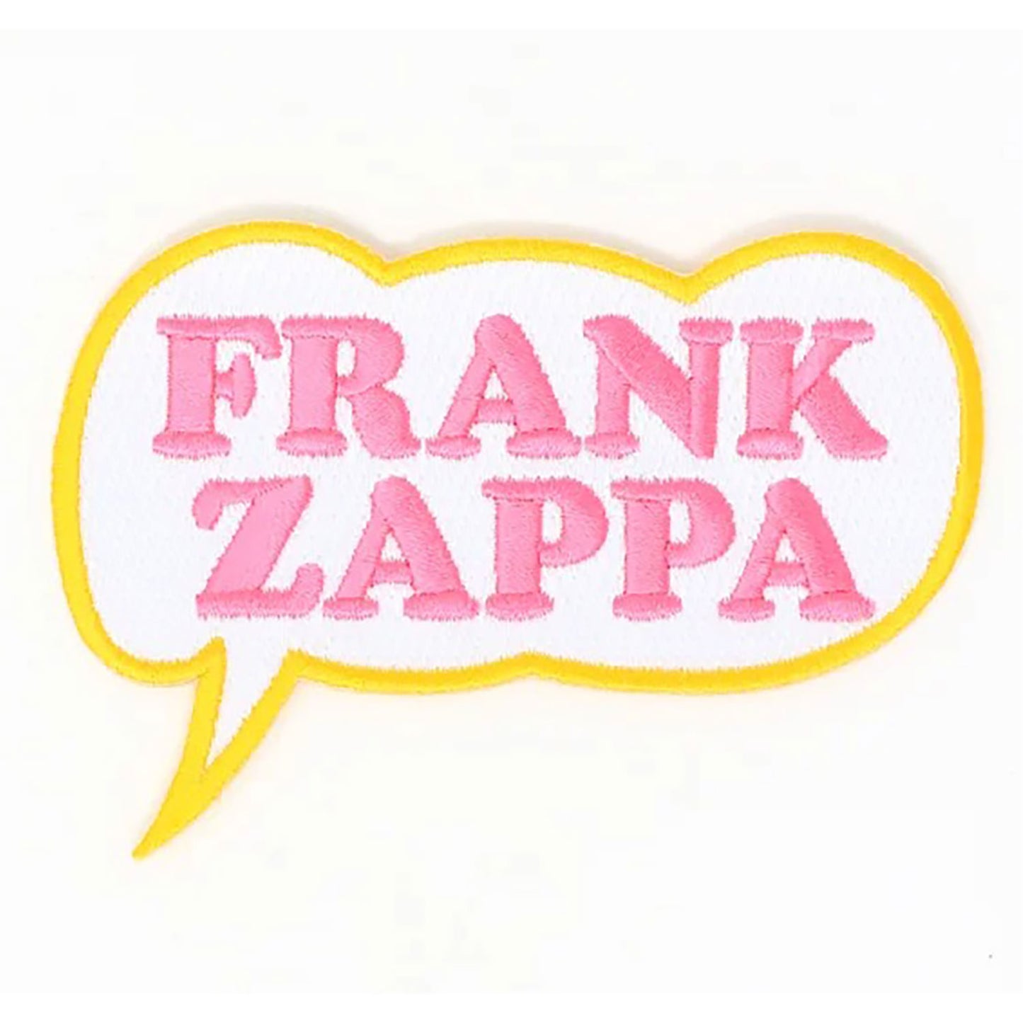 Frank Zappa Bubble Patch Embroidered Patch Front