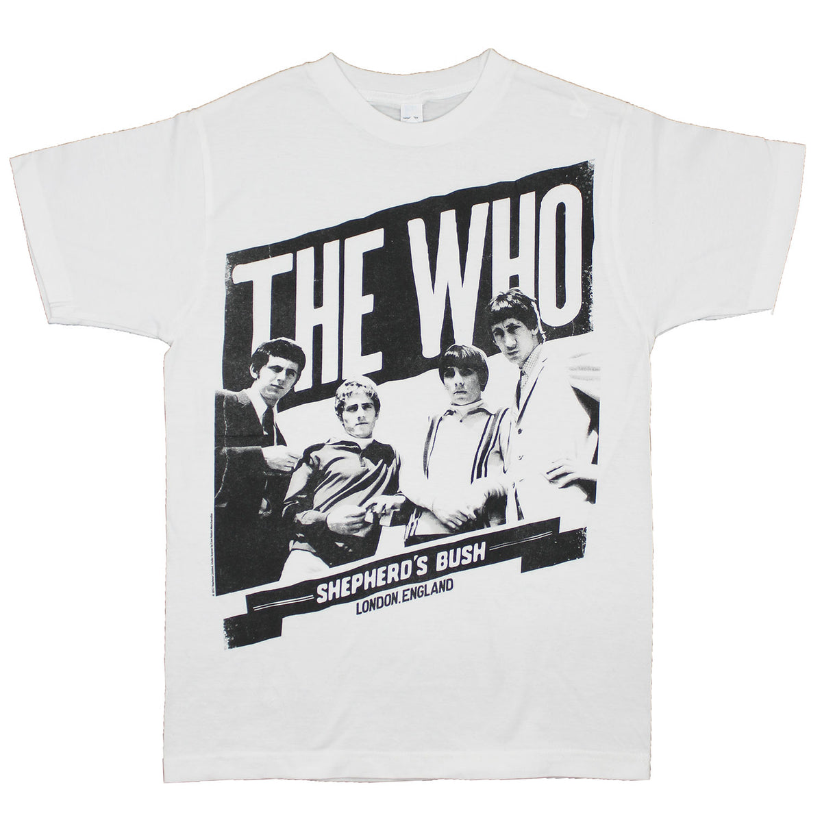 Who Shepherd's Bush London, England Slim Fit T-shirt Front