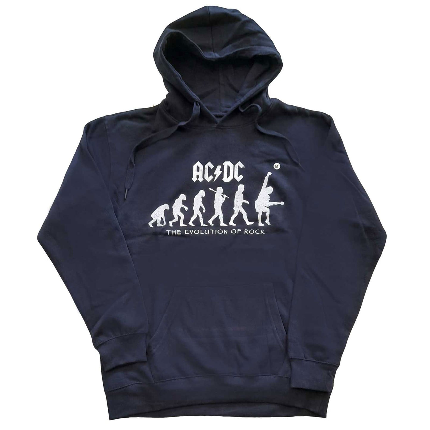 AC/DC Evolution Of Rock Hooded Sweatshirt Front