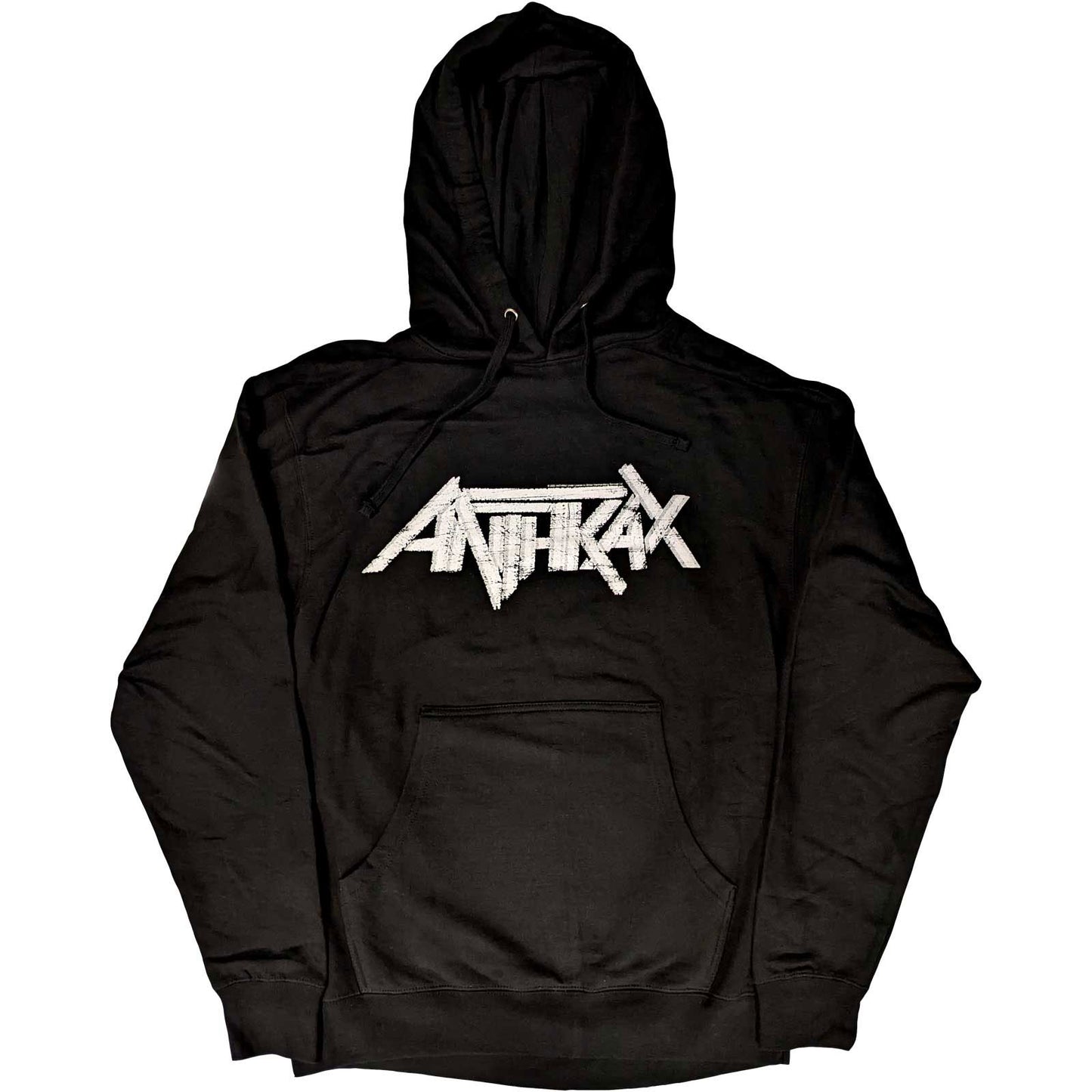 Anthrax Logo Hooded Sweatshirt Front