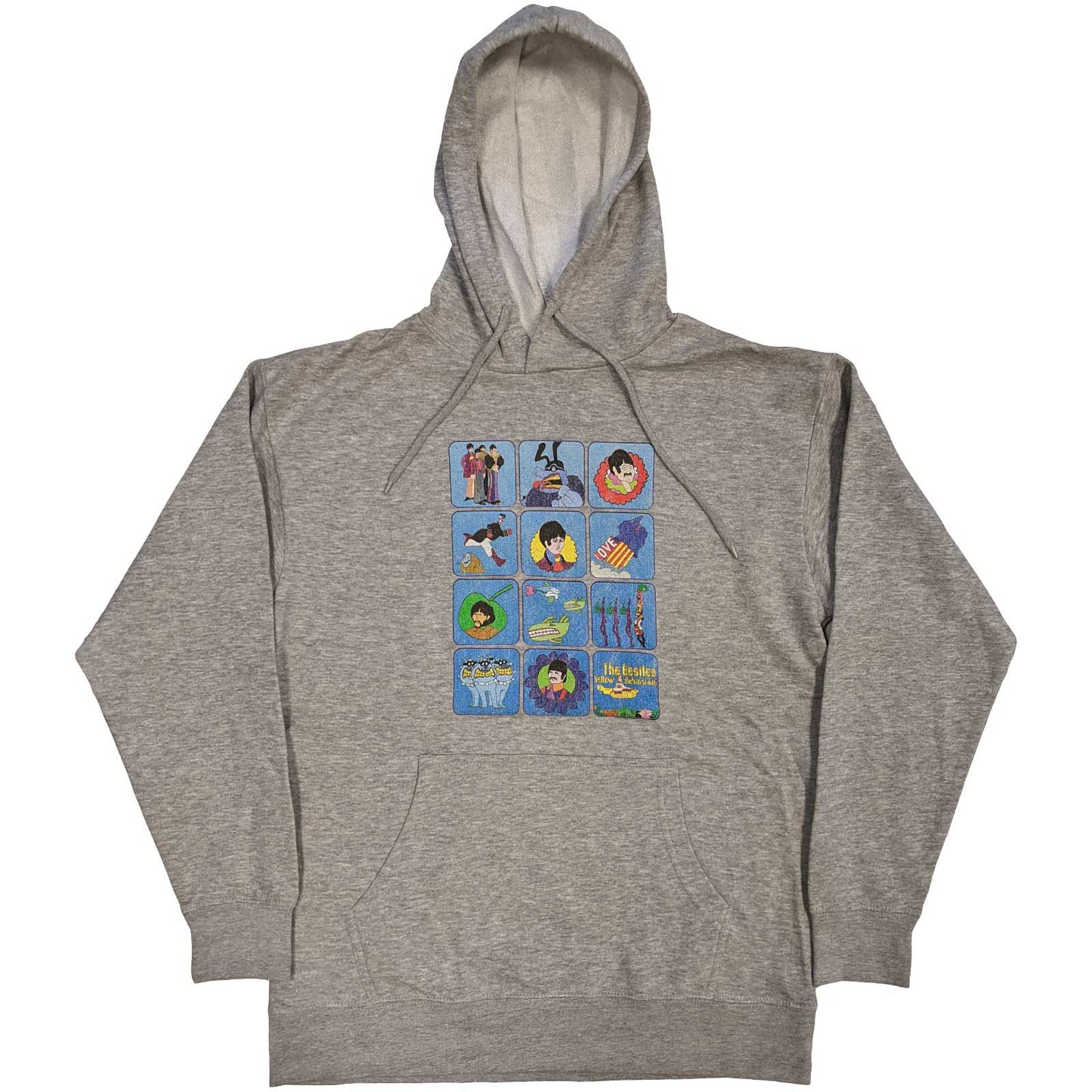 Beatles Sub Montage Hooded Sweatshirt Front