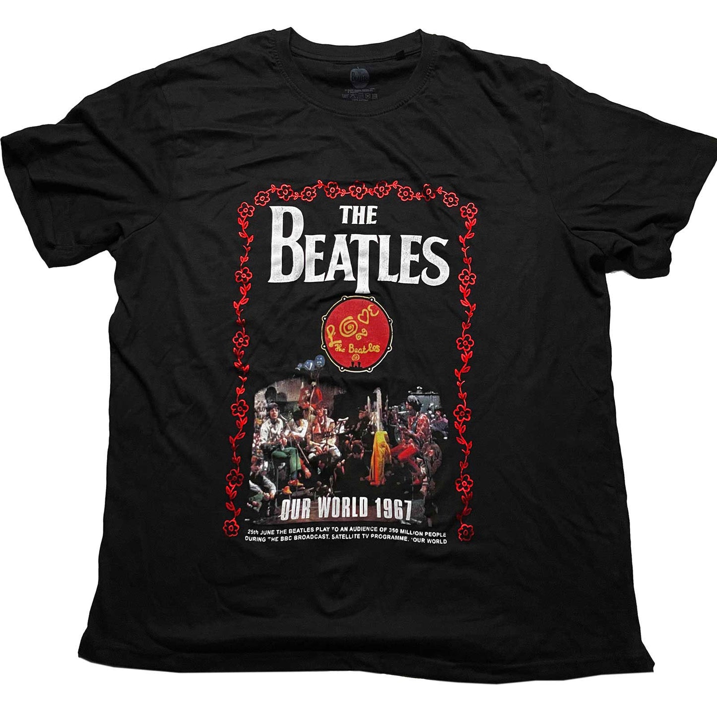 Beatles Our World 1967 T-shirt Front