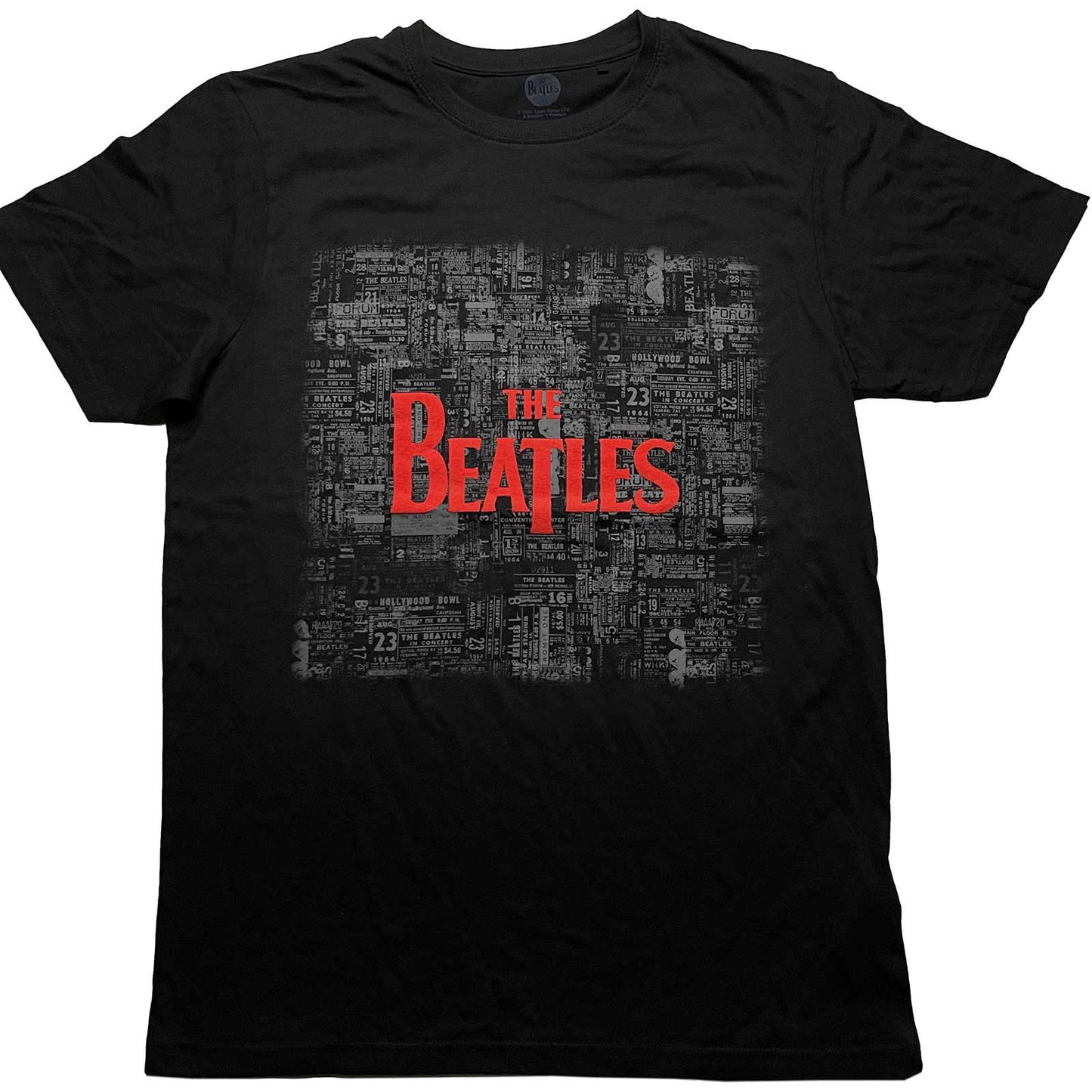 Beatles Tickets & Logo T-shirt Front