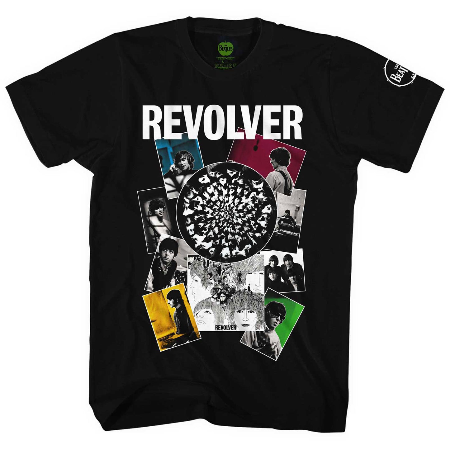 Beatles Revolver Montage T-shirt Front