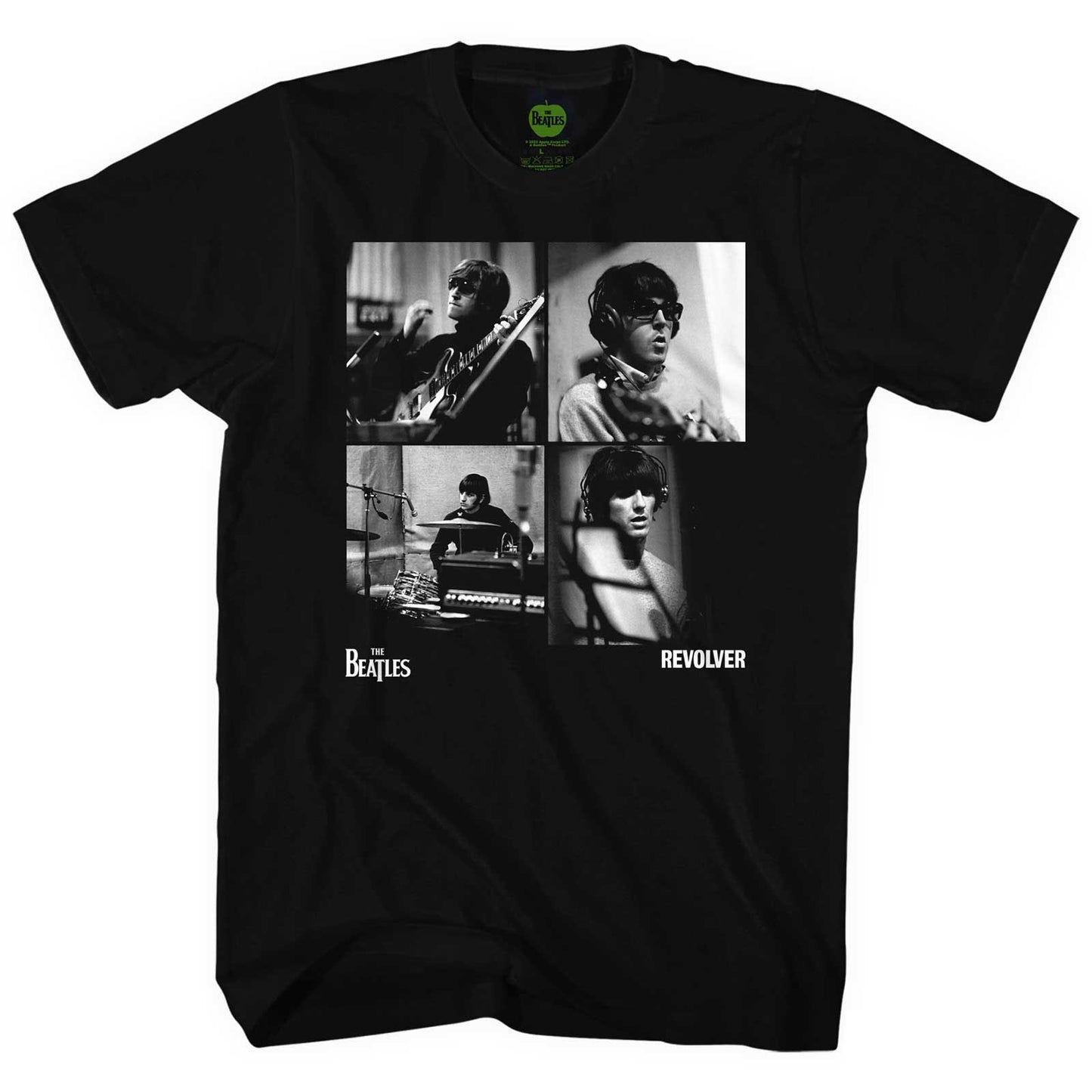 Beatles Revolver Studio Shots T-shirt Front