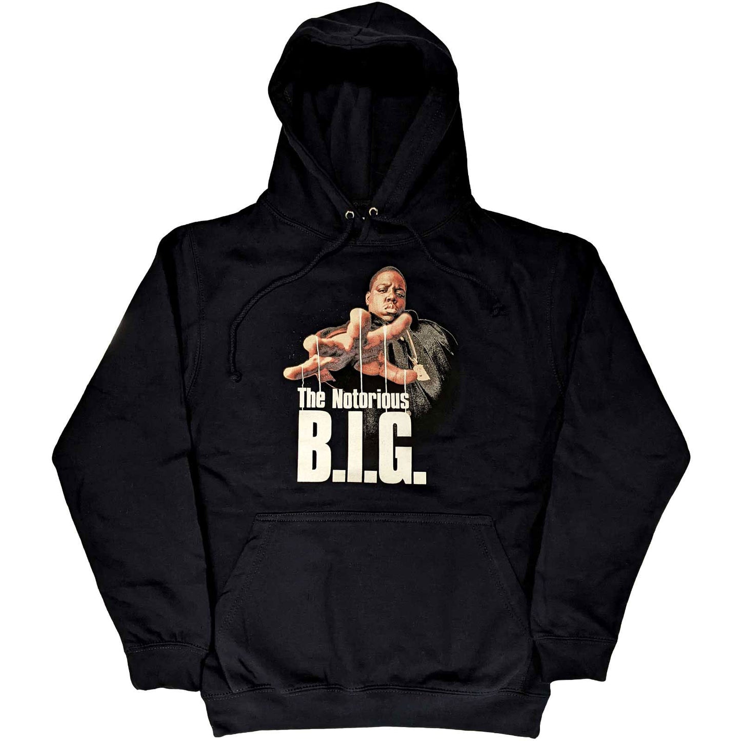 Notorious B.I.G. Reachstrings Hooded Sweatshirt Front
