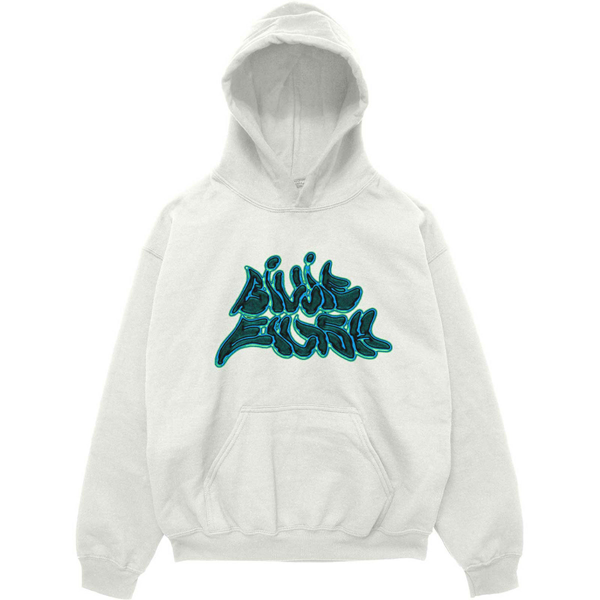 Billie Eilish Graffiti Logo Hooded Sweatshirt Front