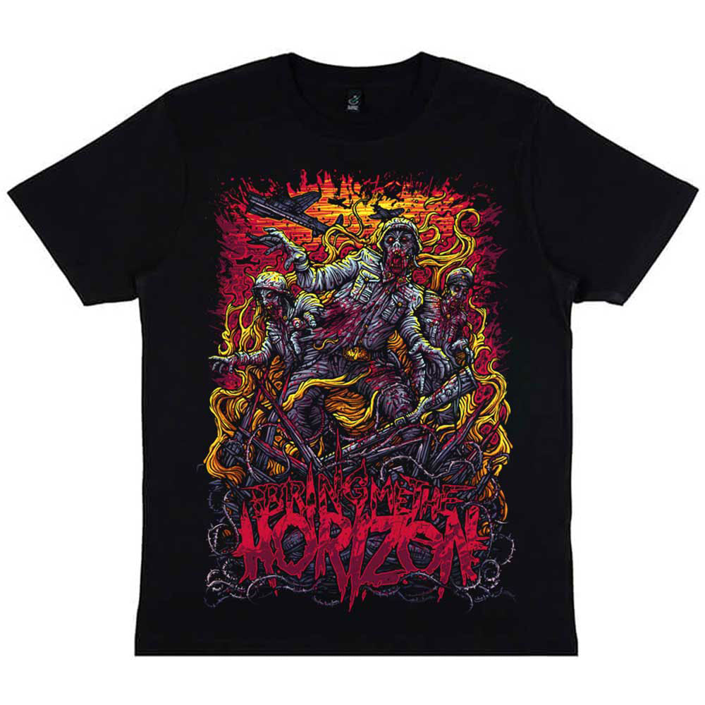 Bring Me The Horizon Zombie Army T-shirt Front