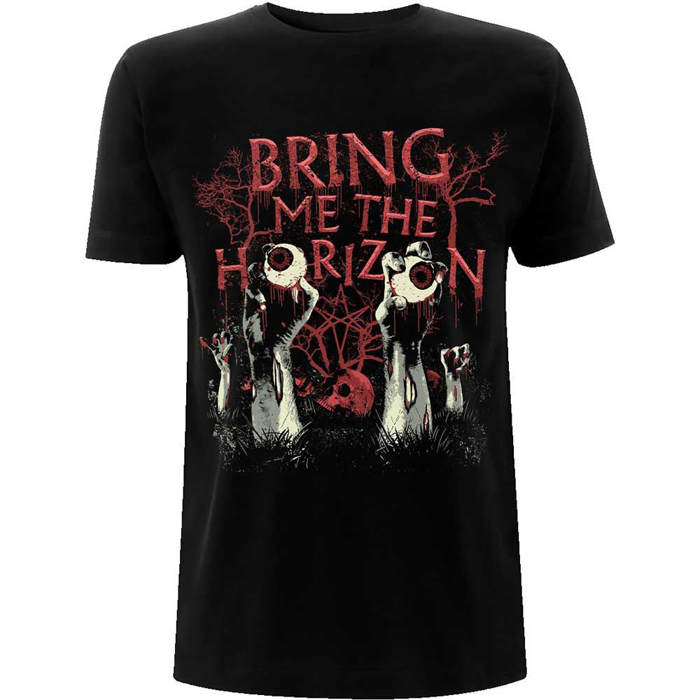 Bring Me The Horizon Graveyard Eyes T-shirt Front