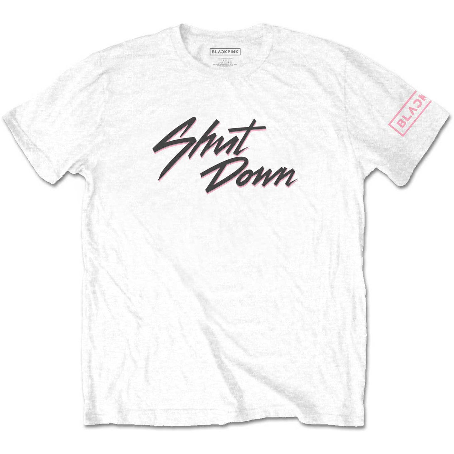 BlackPink Shut Down T-shirt Front