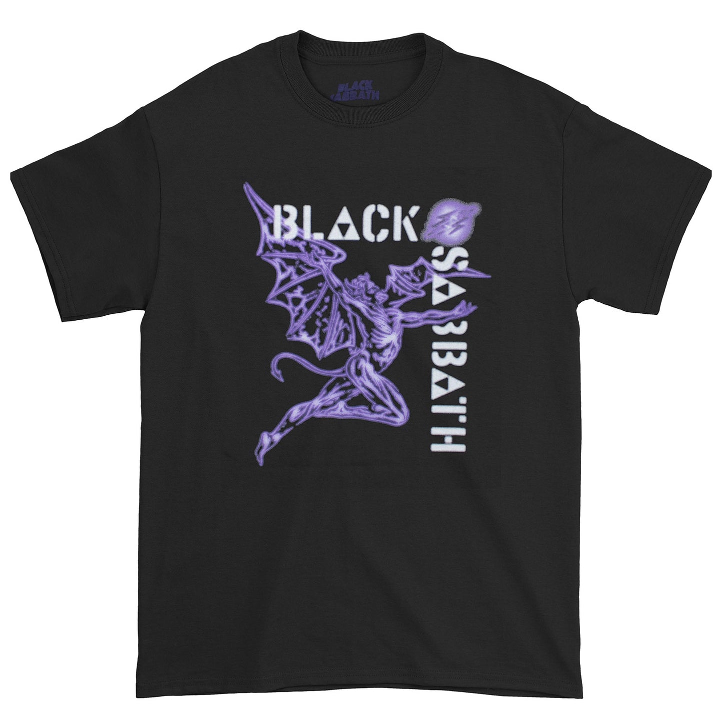 Black Sabbath Retro Henry T-shirt Front
