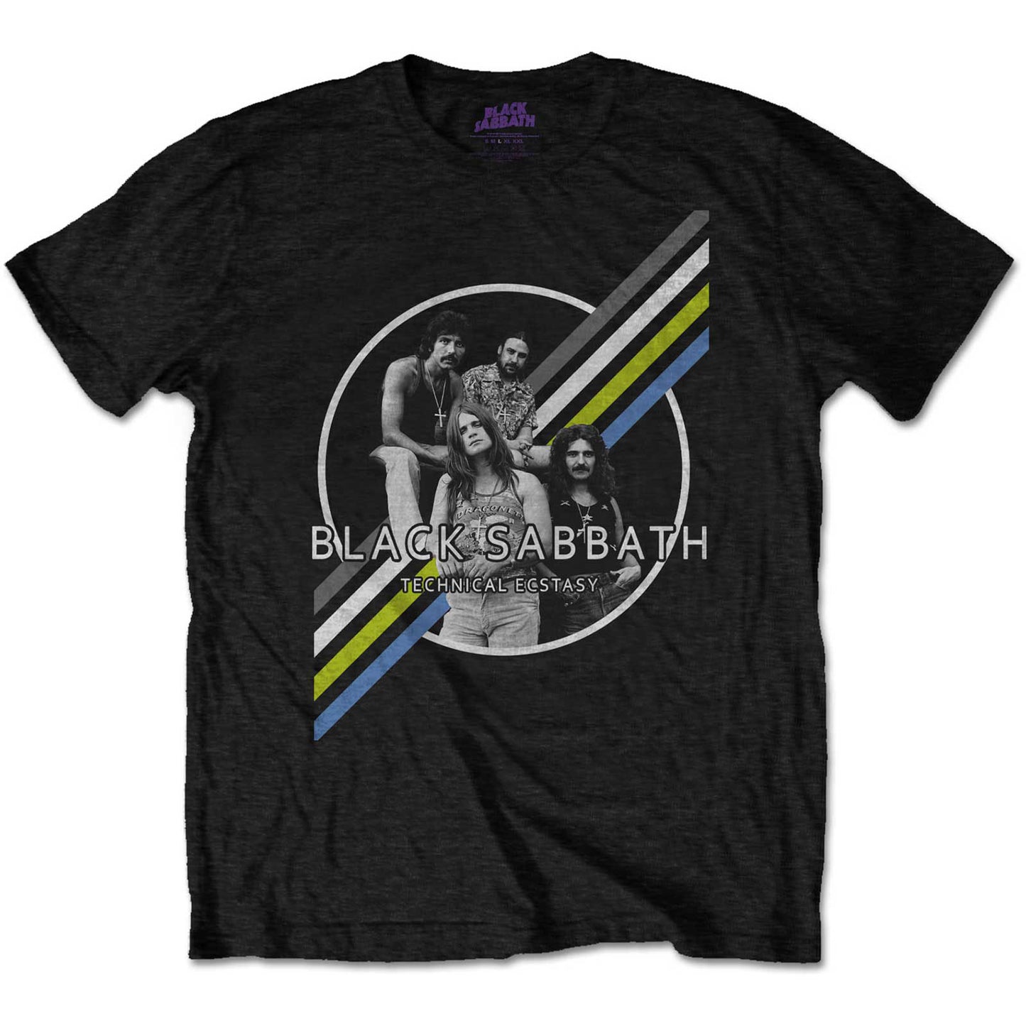 Black Sabbath Technical Ecstasy T-shirt Front