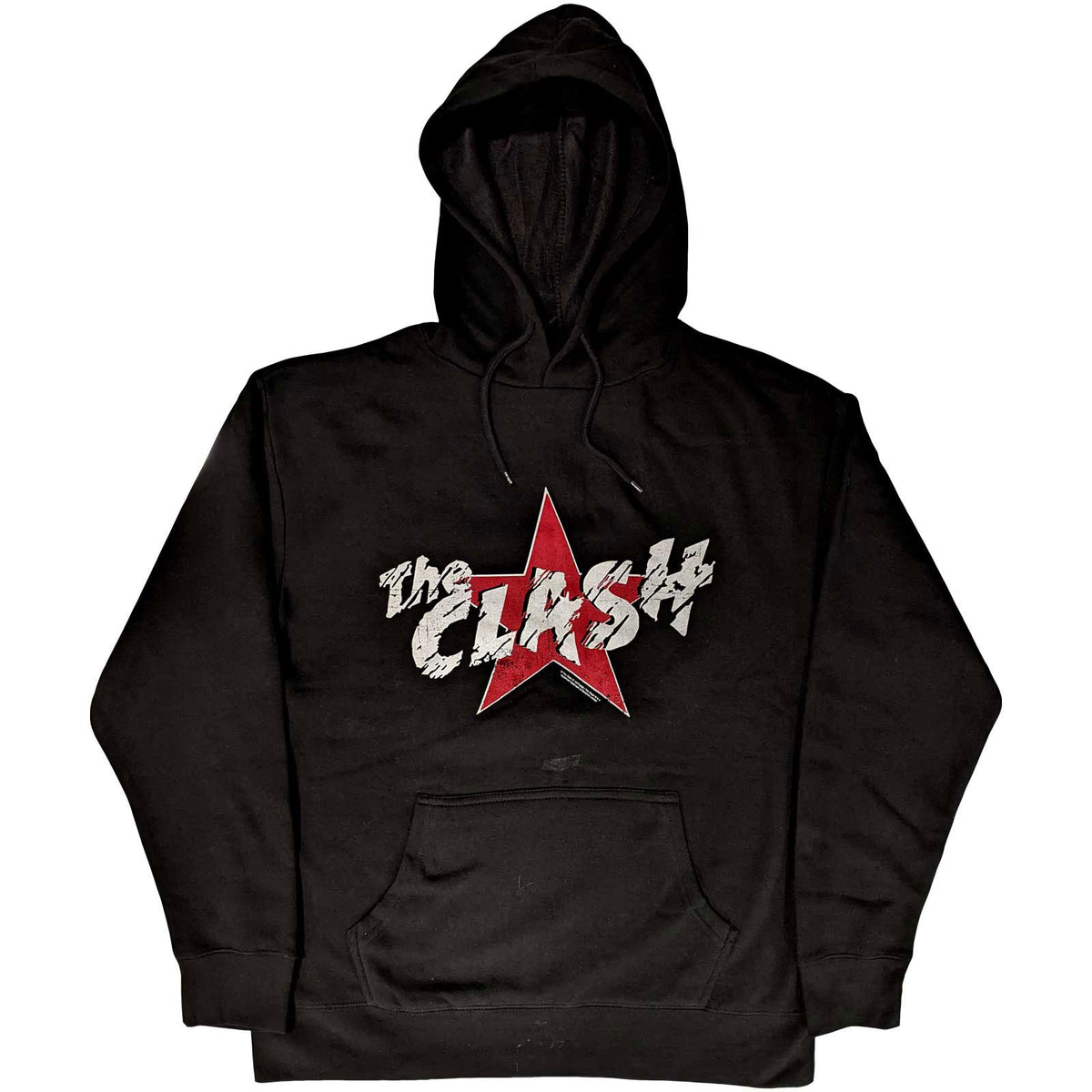 Clash Star Logo Hooded Sweatshirt Front