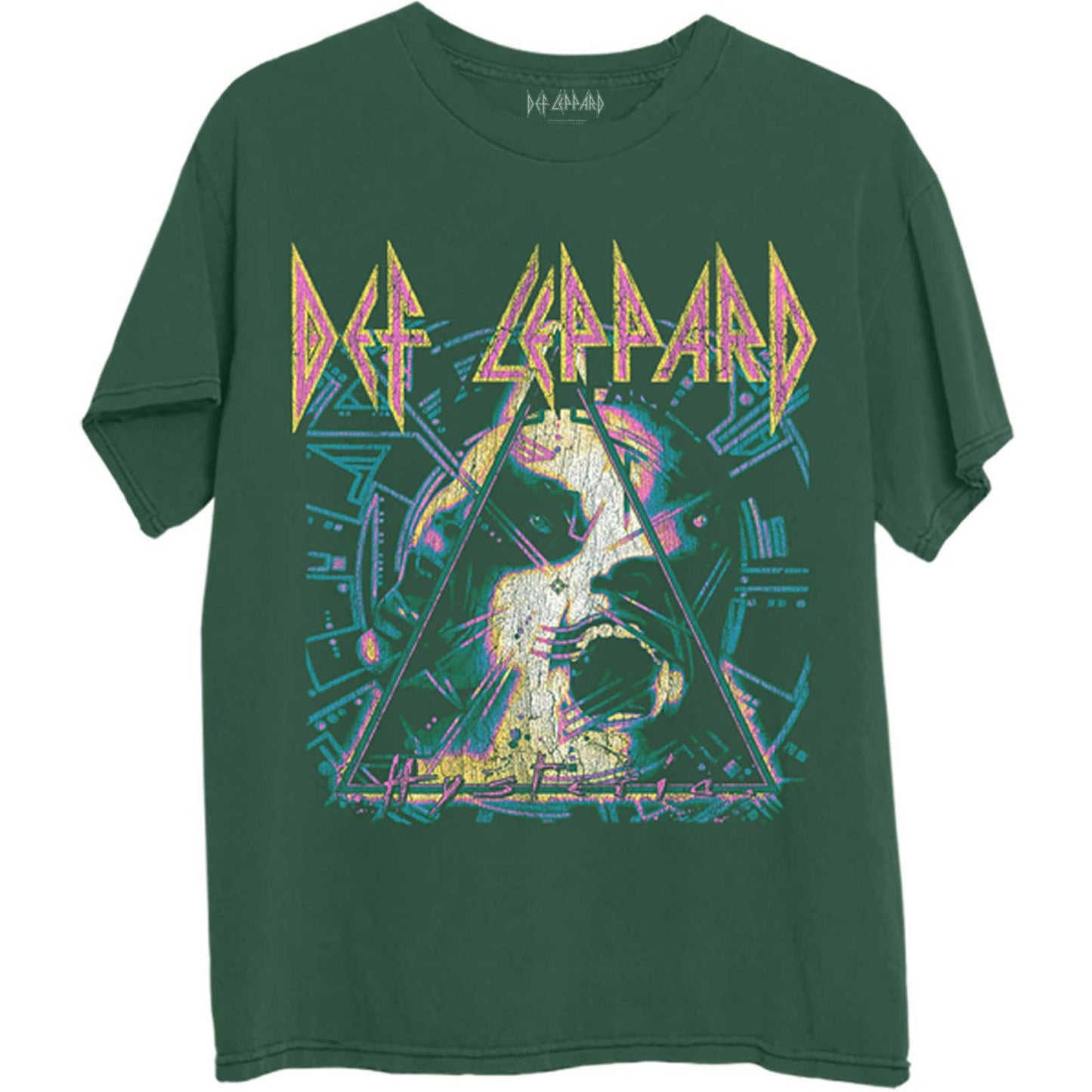 Def Leppard Hysteria Album Art T-shirt Front