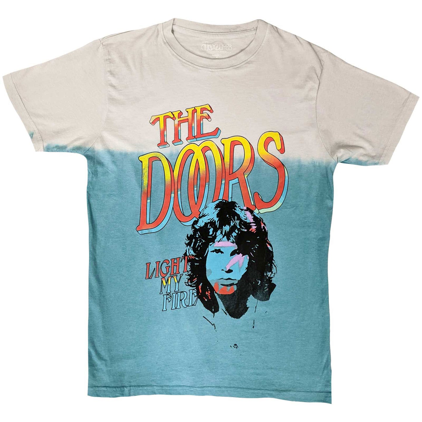 Doors Light My Fire Stacked T-shirt Front
