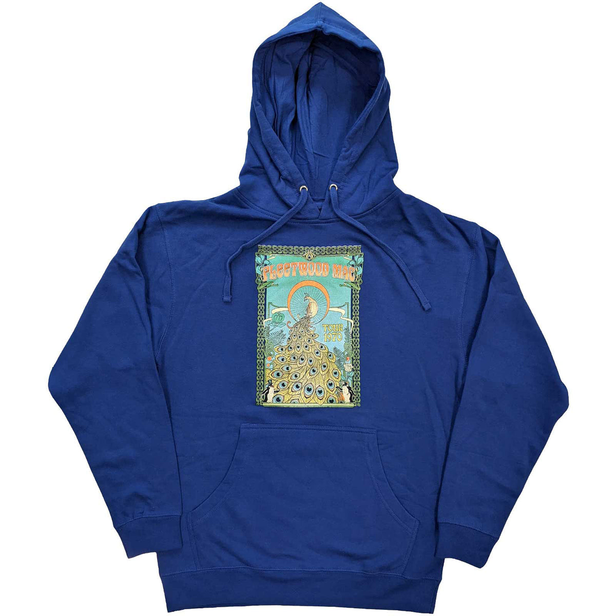 Fleetwood Mac Peacock Hooded Sweatshirt Front