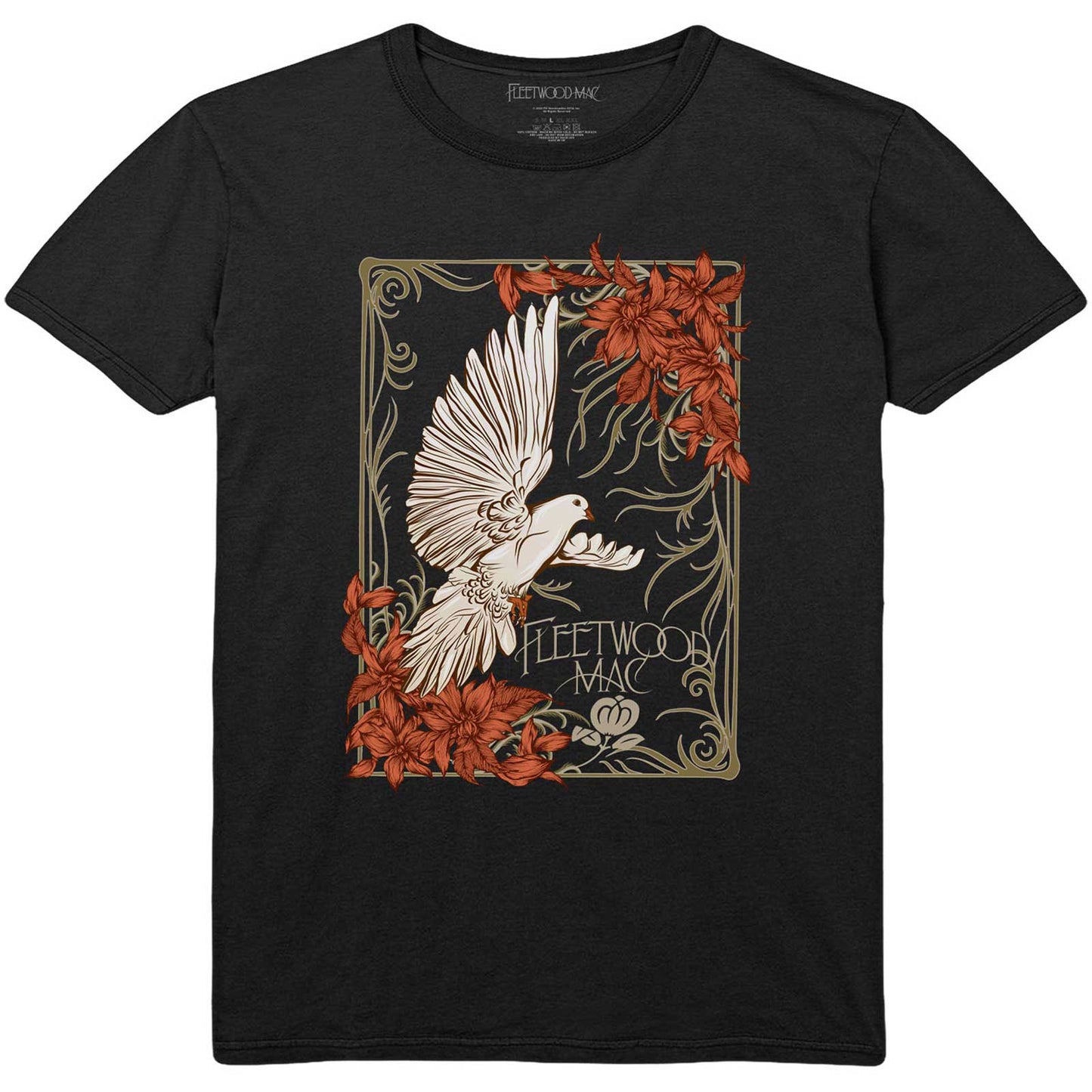 Fleetwood Mac Dove T-shirt Front