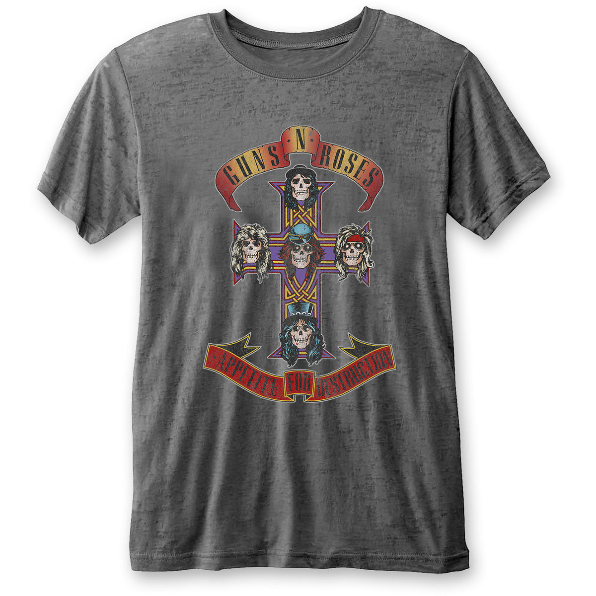 Guns N Roses Appetite For Destruction T-shirt Front