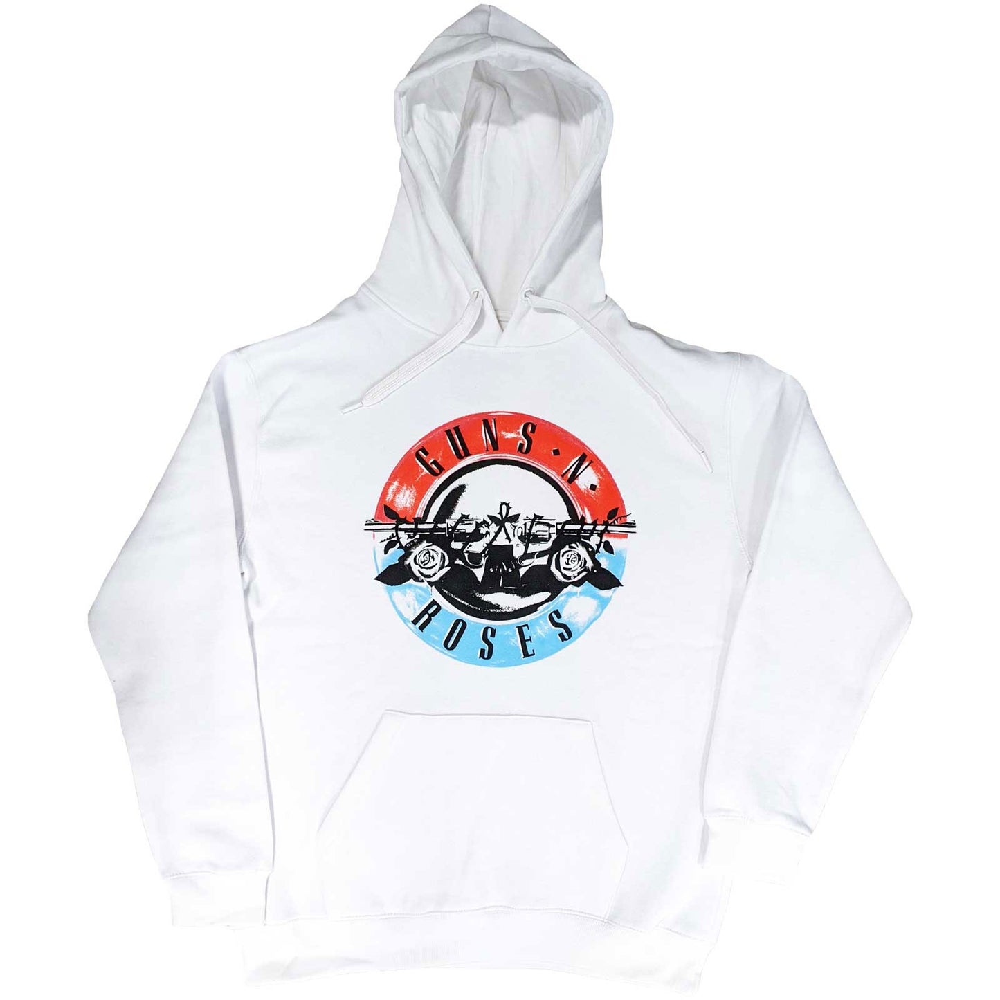 Guns N Roses Motorcross Logo Hooded Sweatshirt Front