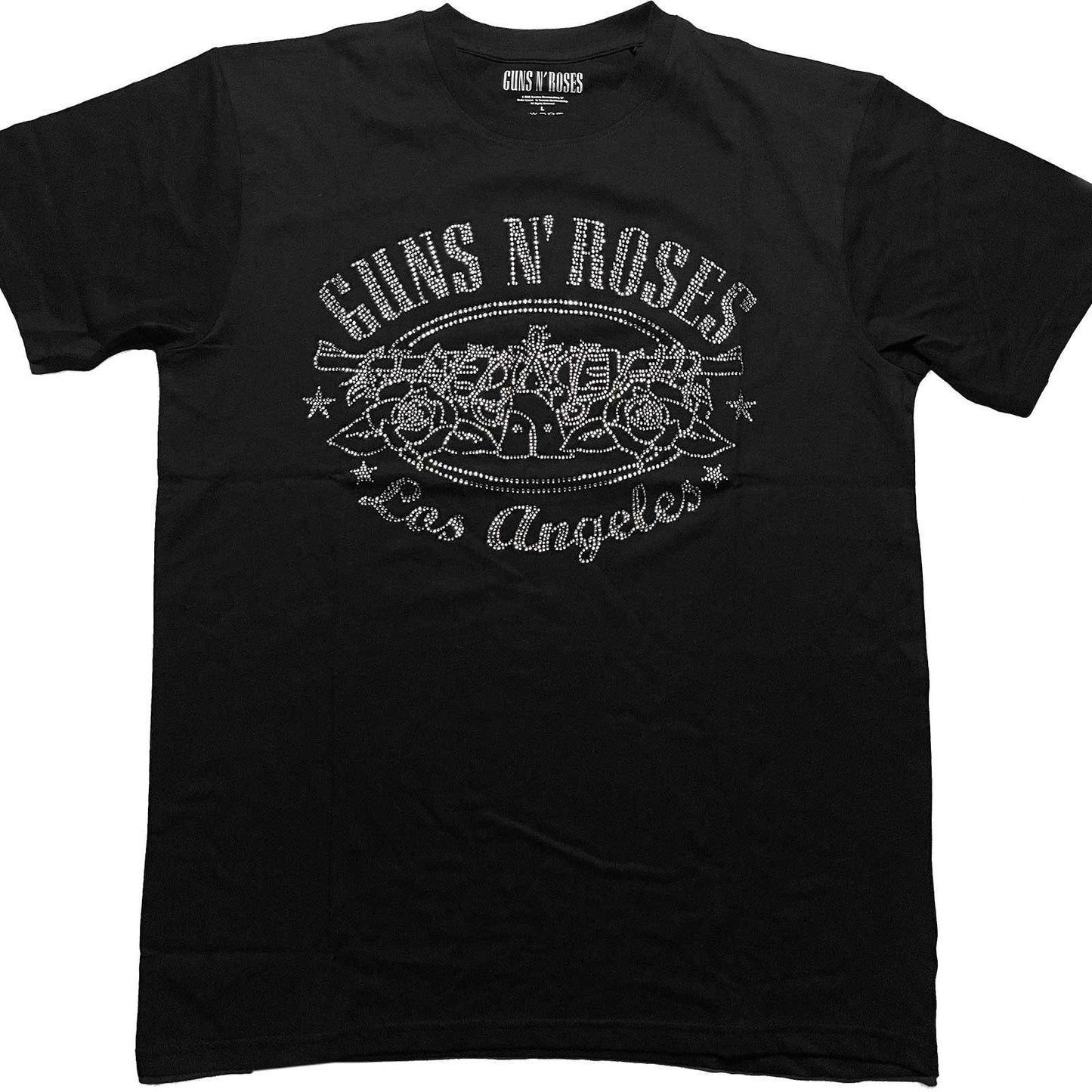 Guns N Roses La Logo T-shirt Front