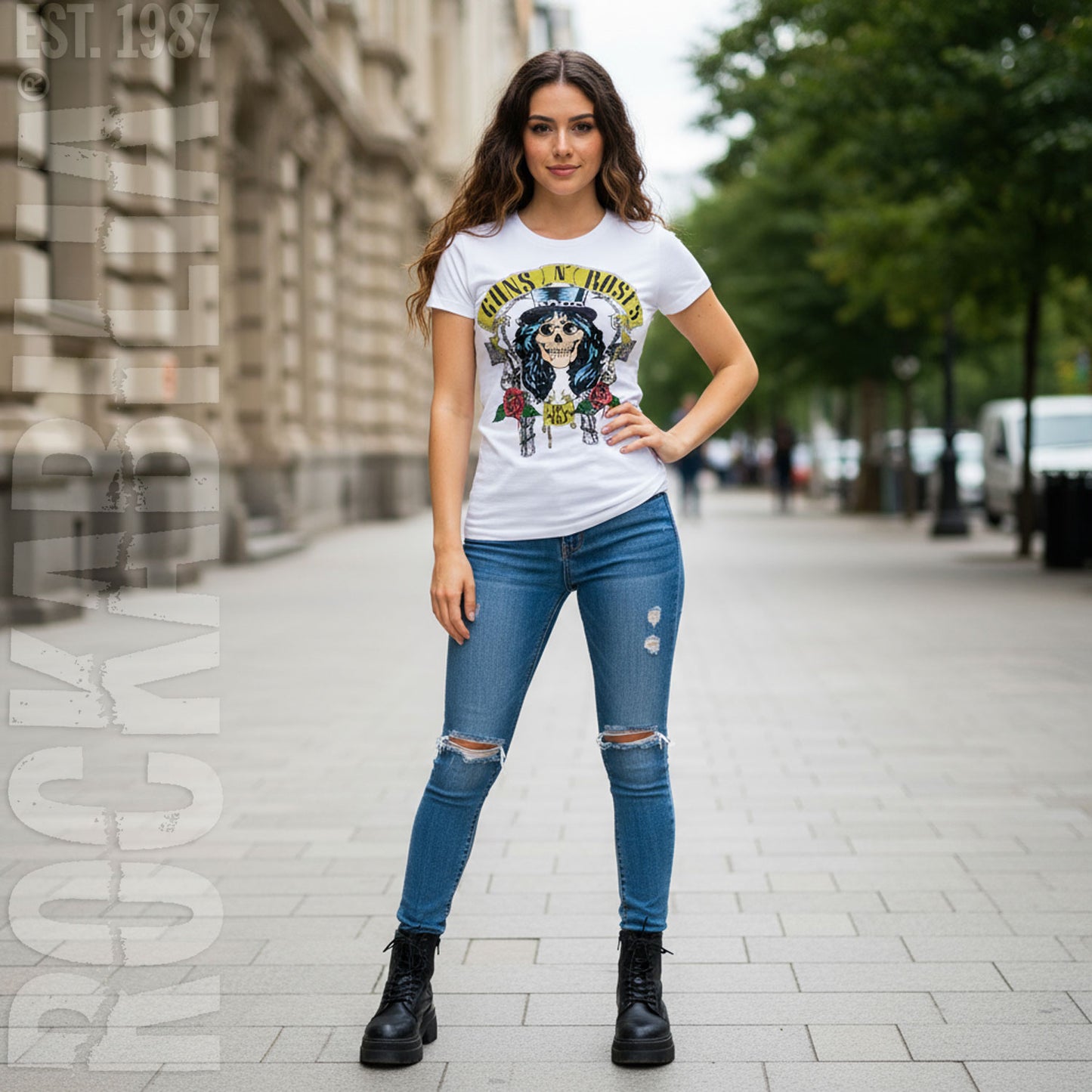 Guns N Roses Slash '85 Junior Top Alt 2