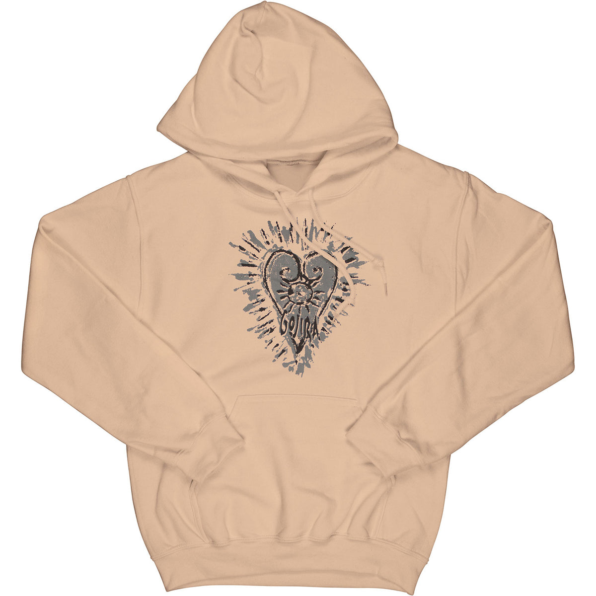 Gojira Fortitude Heart Hooded Sweatshirt Front