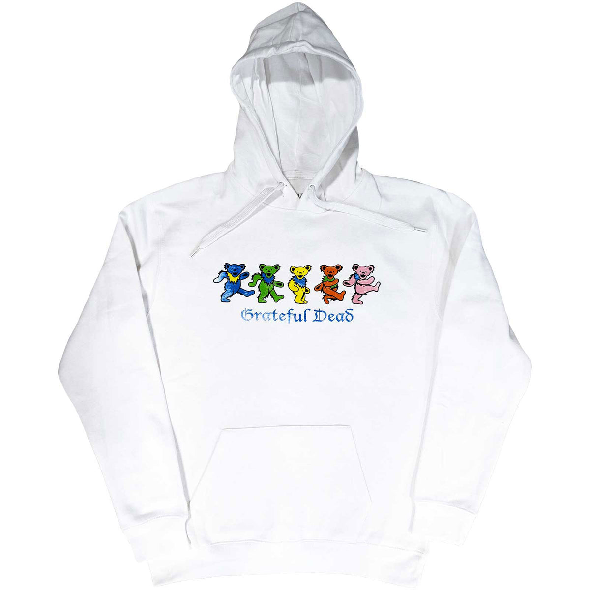 Grateful Dead Dancing Bears Hooded Sweatshirt Front