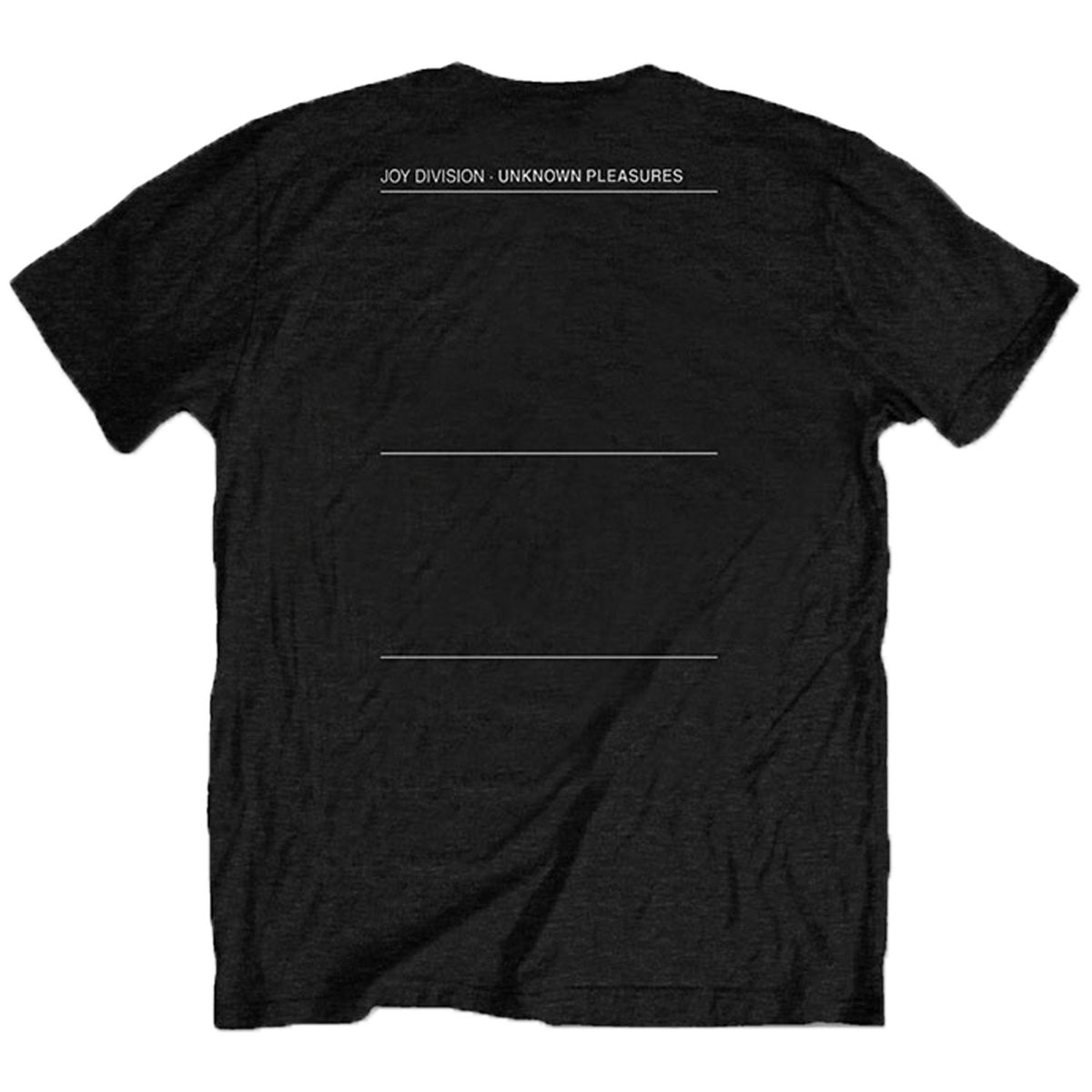 Joy Division Unknown Pleasures T-shirt Back