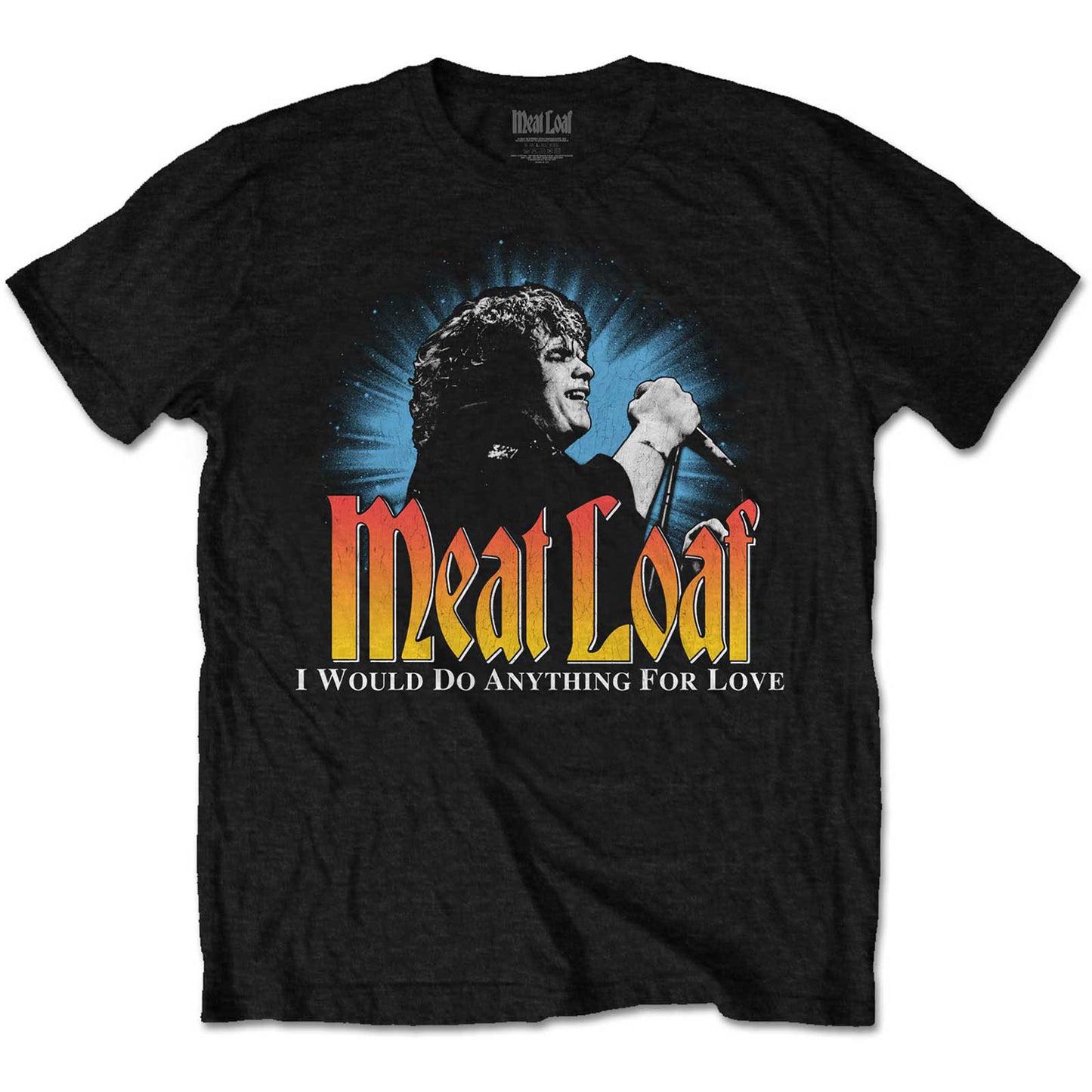 Meatloaf Live T-shirt Front