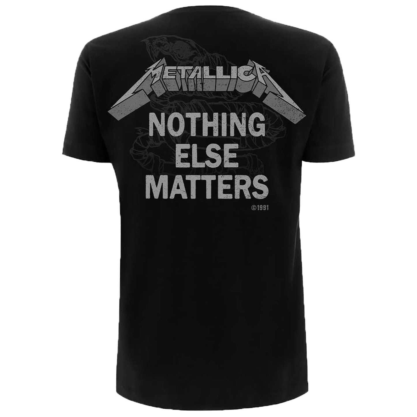 Metallica Nothing Else Matters T-shirt Back