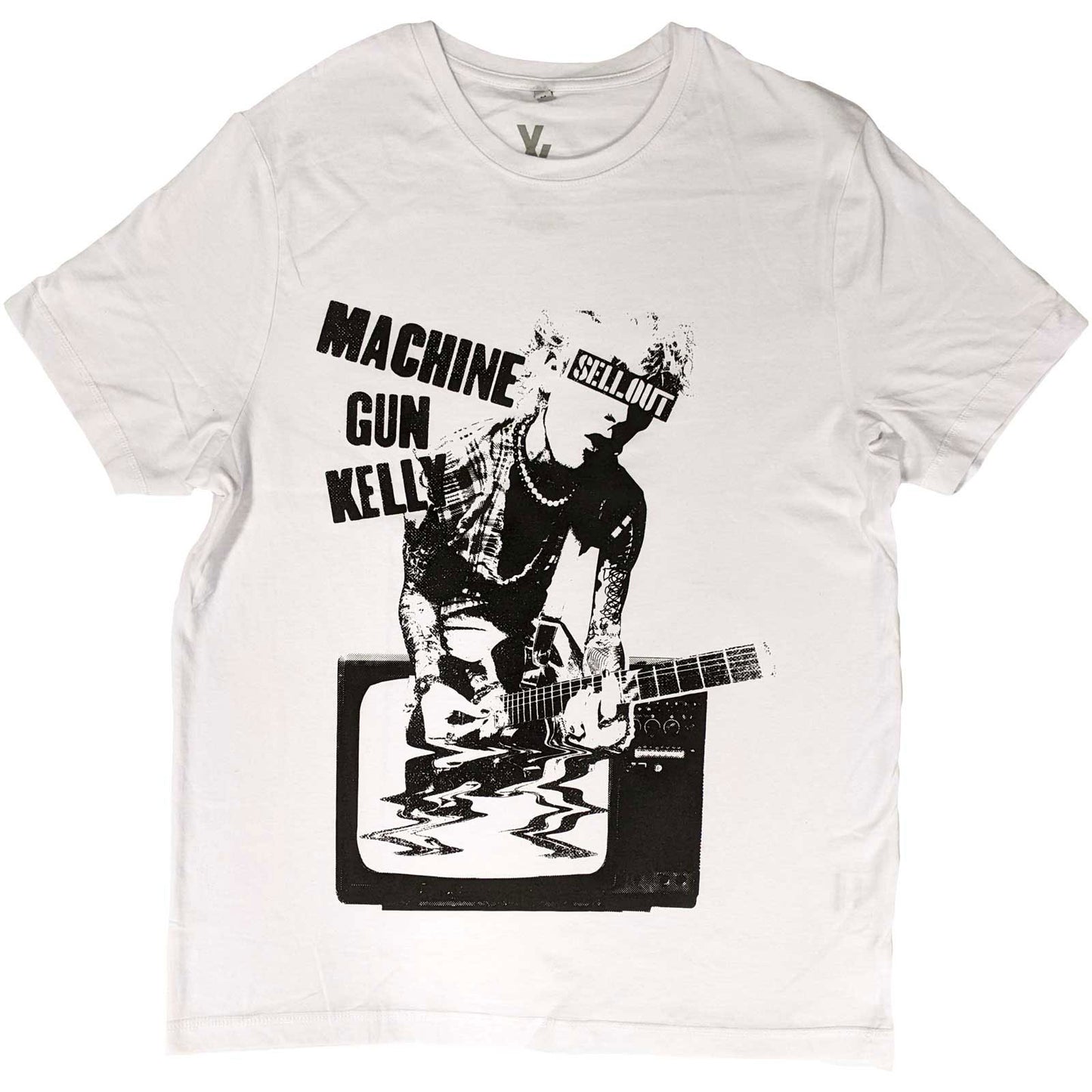 Machine Gun Kelly (Music) Tv Warp T-shirt Front