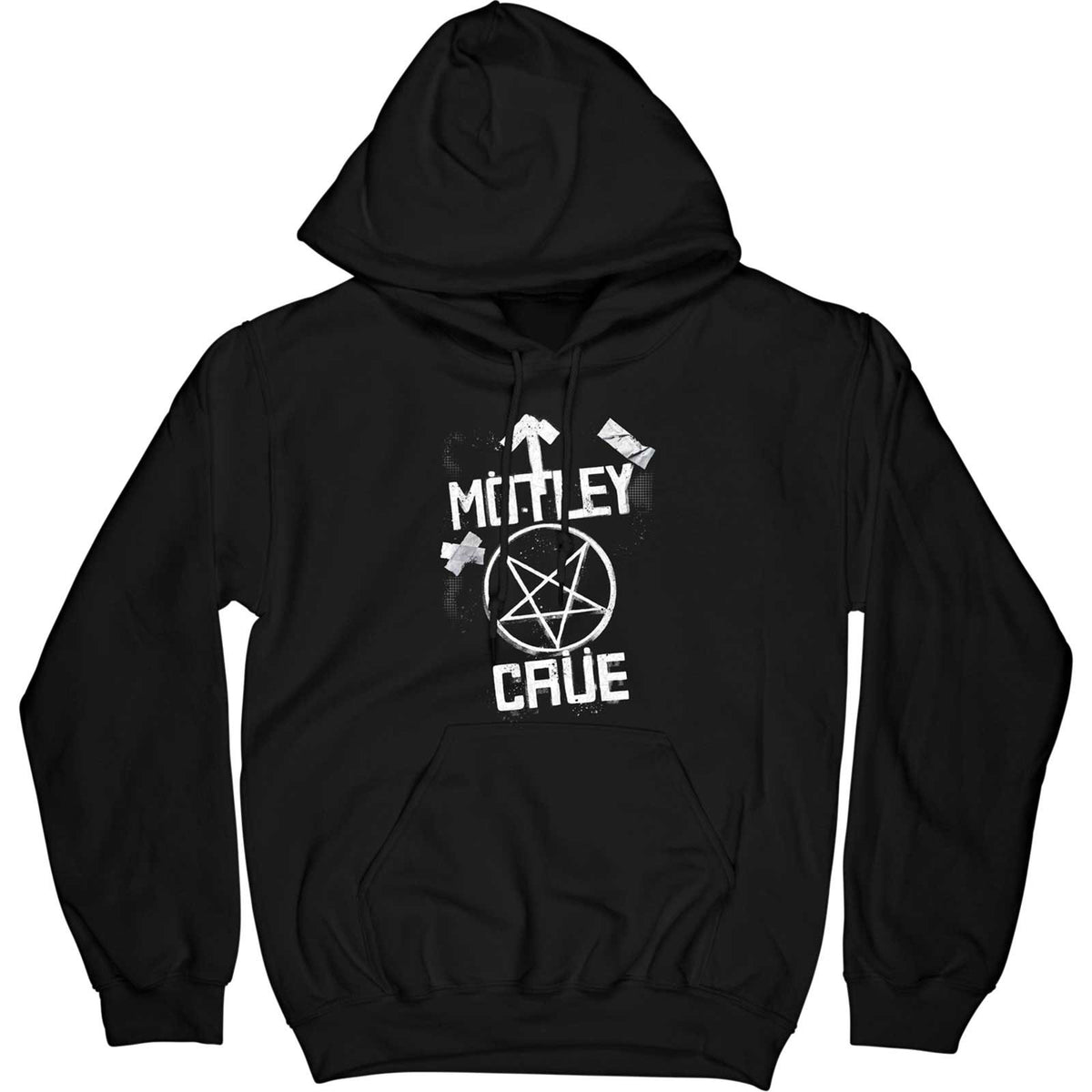 Motley Crue Roadcase Hooded Sweatshirt Front
