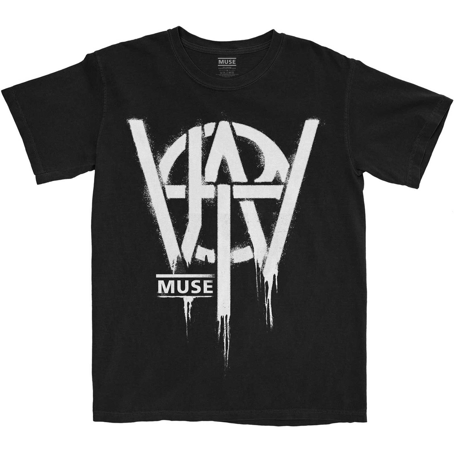 Muse Will Of The People Stencil T-shirt Front
