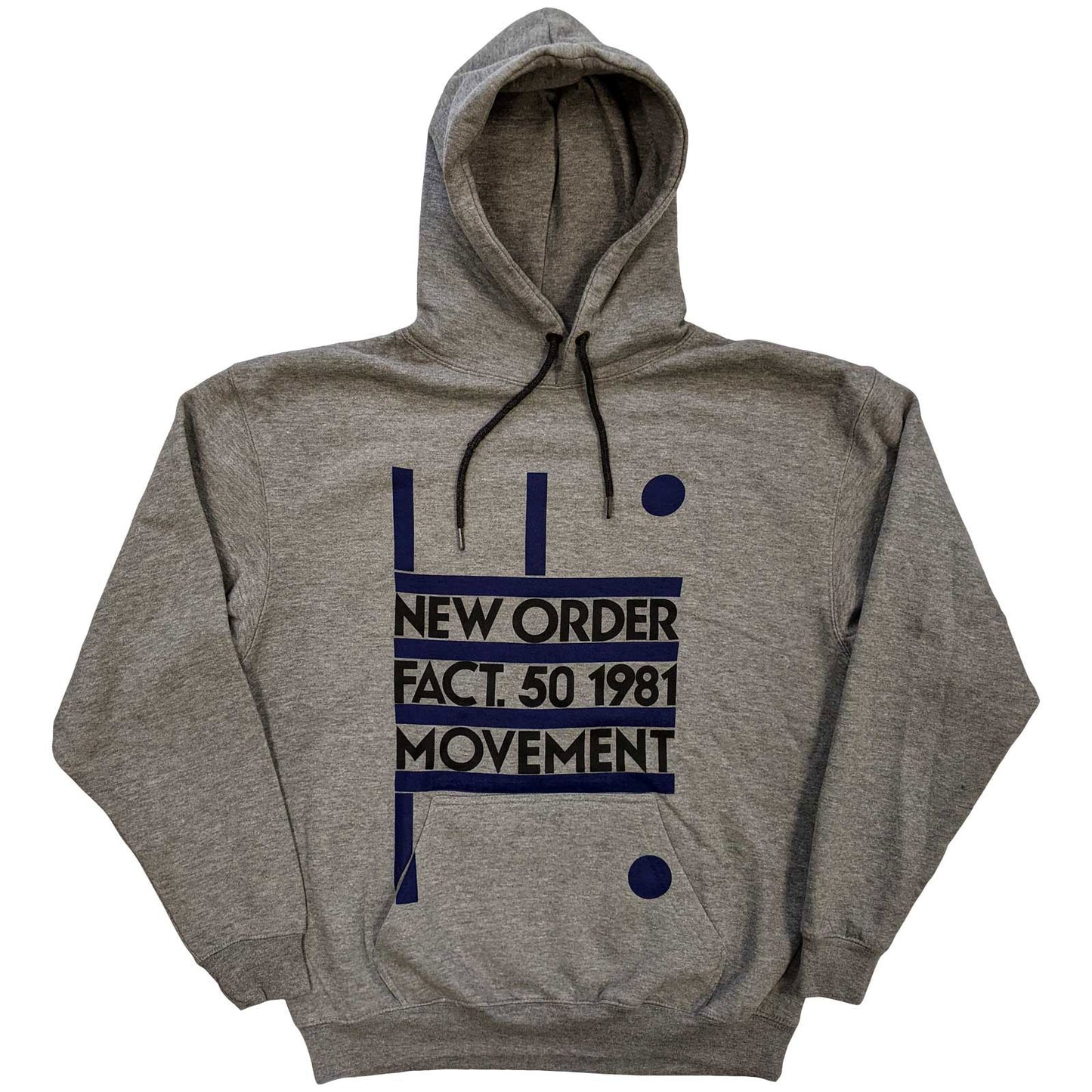 New Order Movement Hooded Sweatshirt Front