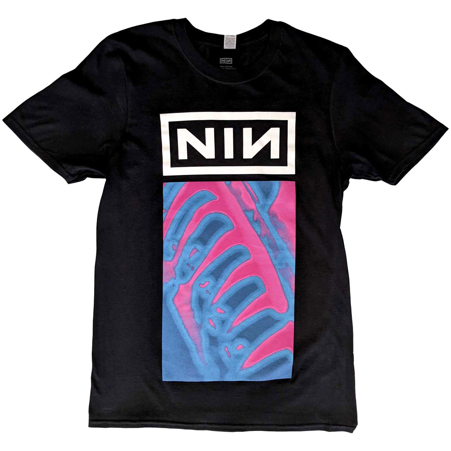 Nine Inch Nails Pretty Hate Machine Neon T-shirt Front