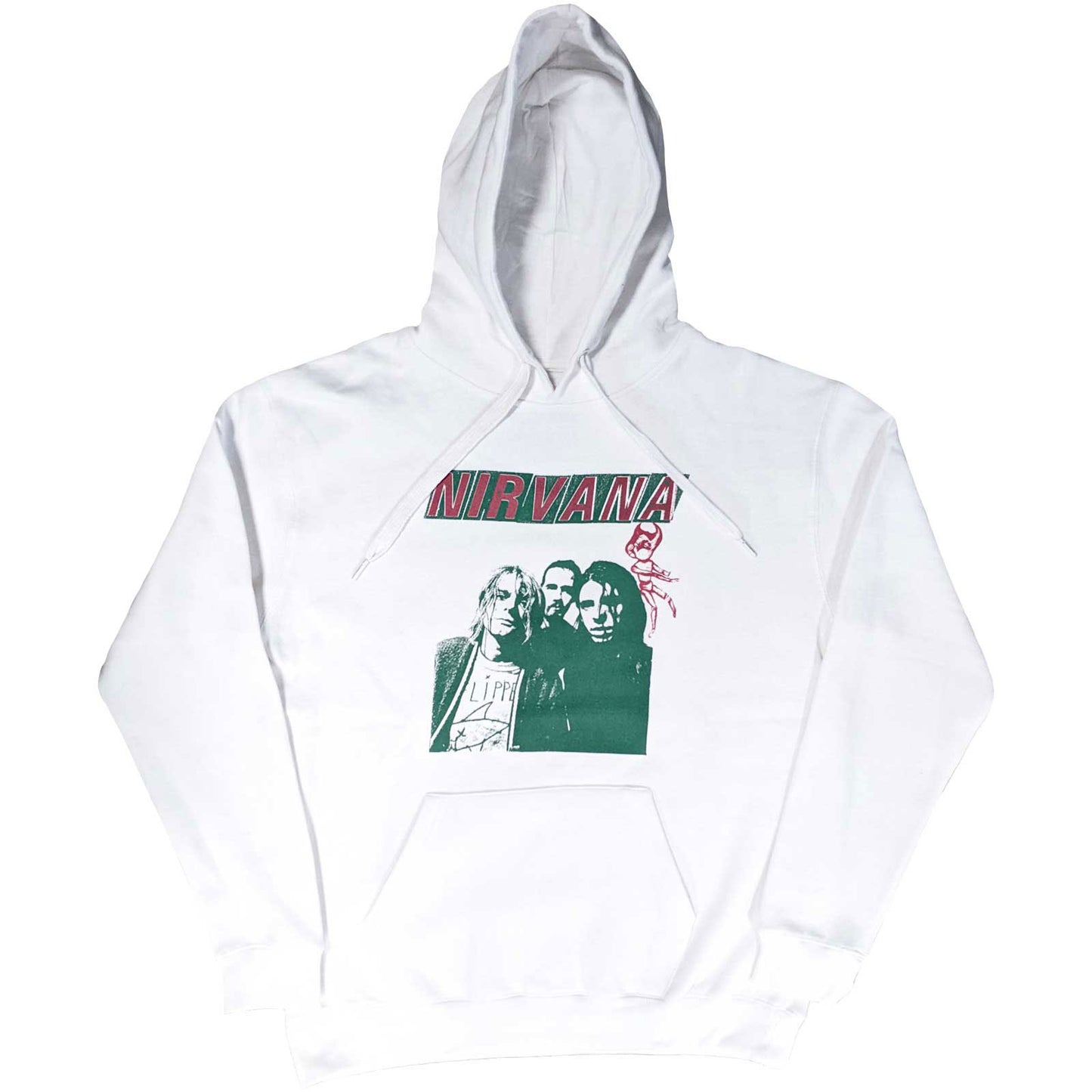 Nirvana Flipper Hooded Sweatshirt Front