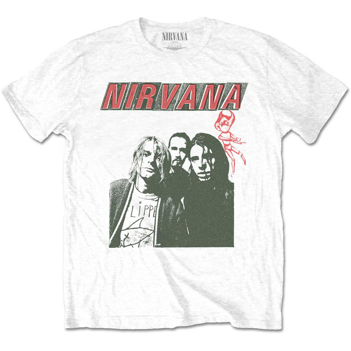 Nirvana Flipper T-shirt Front