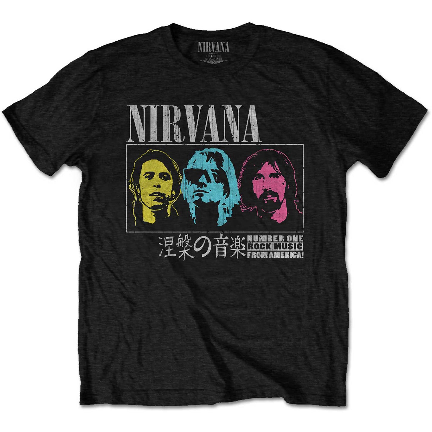 Nirvana Japan! T-shirt Front