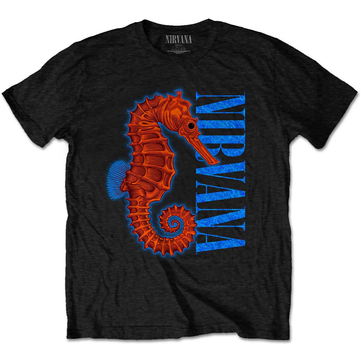 Nirvana Seahorse T-shirt Front