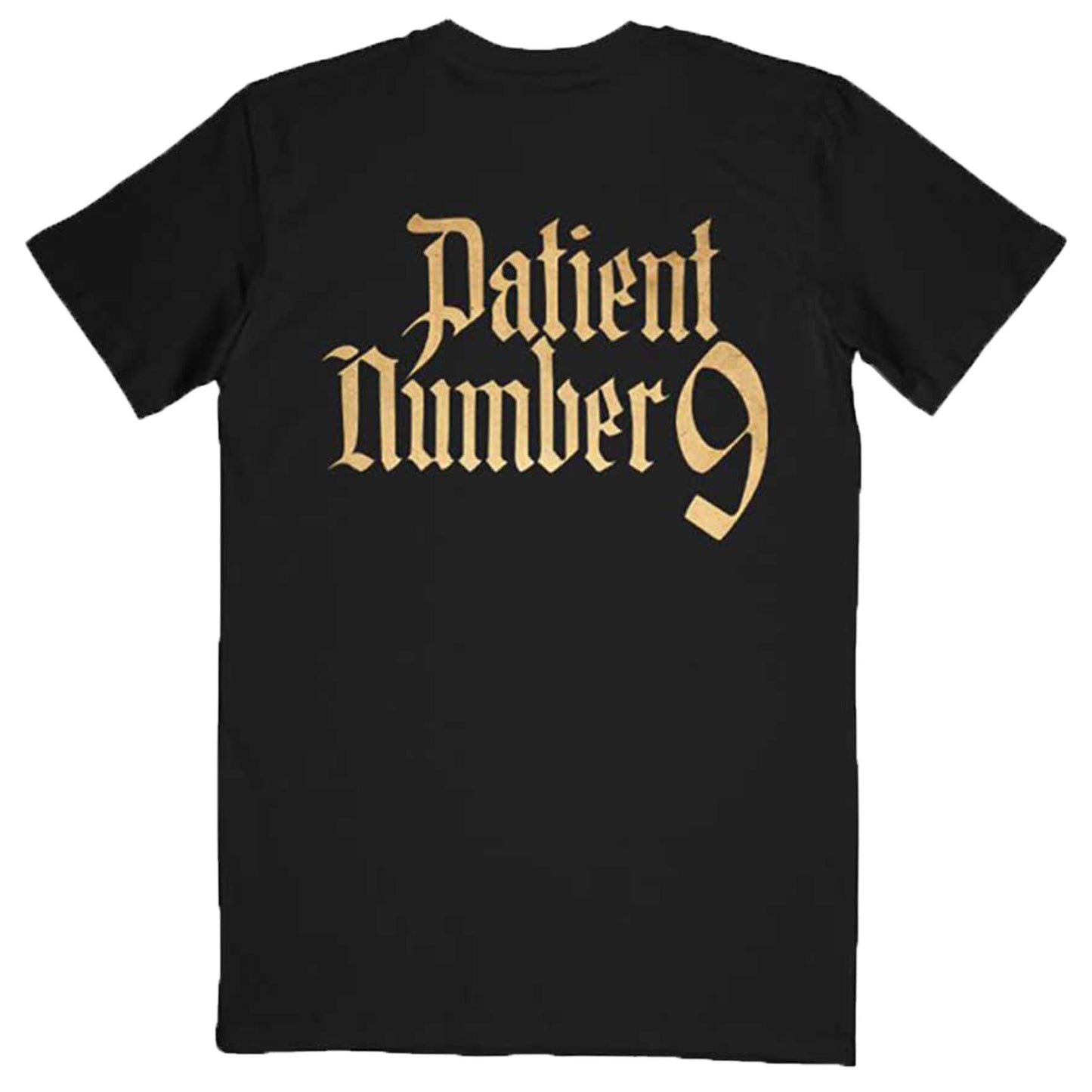 Ozzy Osbourne Patient No. 9 Gold Logo T-shirt Back