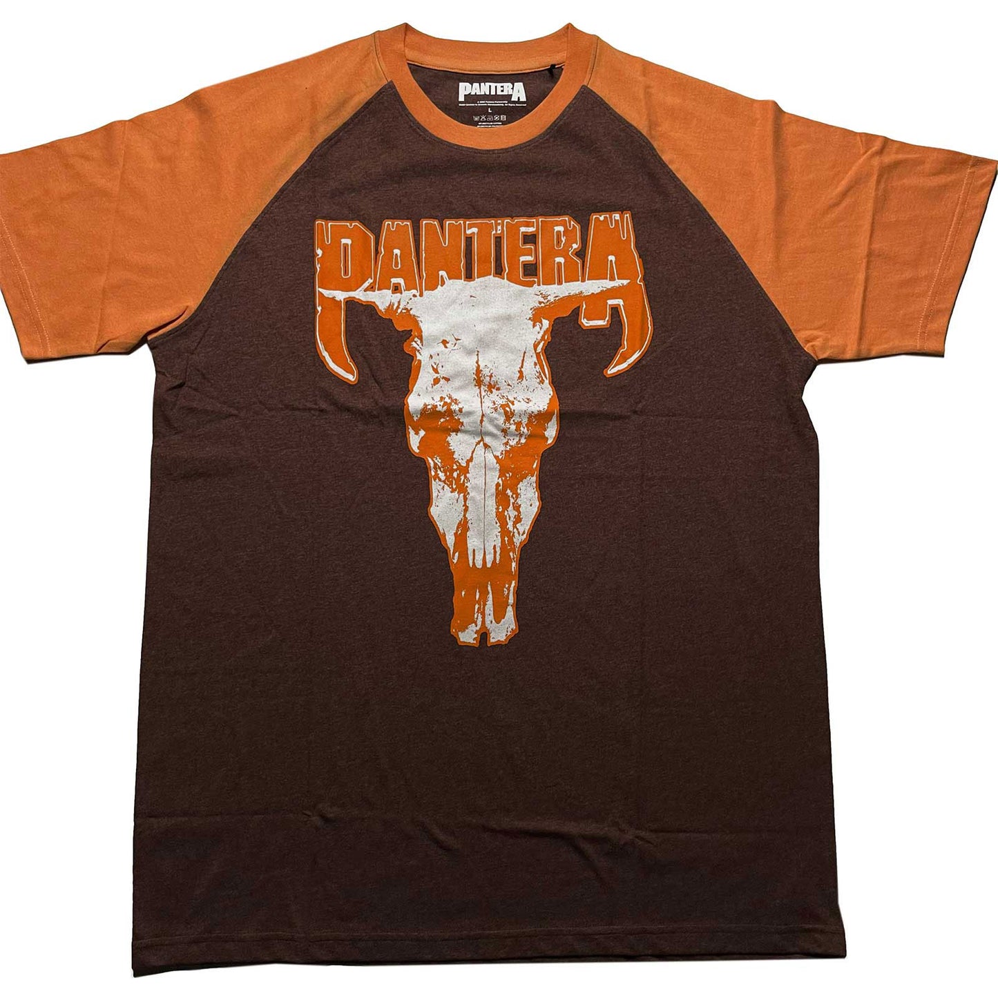 Pantera Skull Baseball Jersey Front