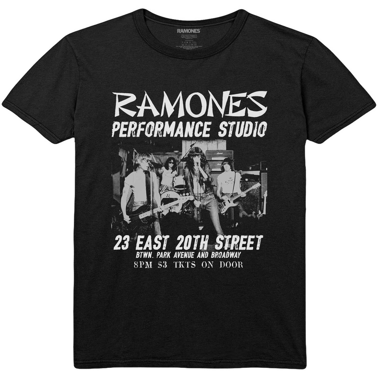 Ramones East Village T-shirt Front