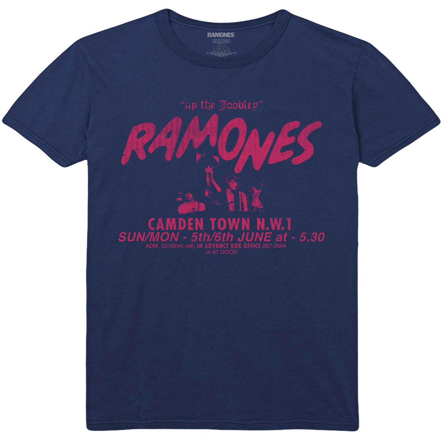 Ramones Roundhouse T-shirt Front