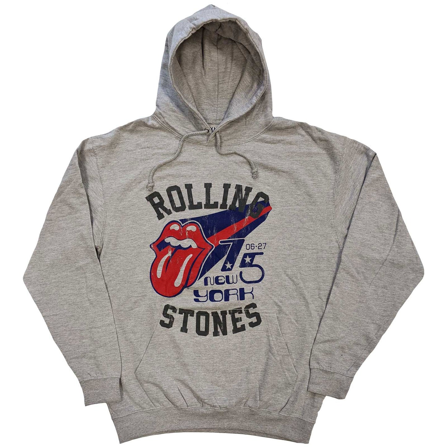Rolling Stones New York '75 Hooded Sweatshirt Front