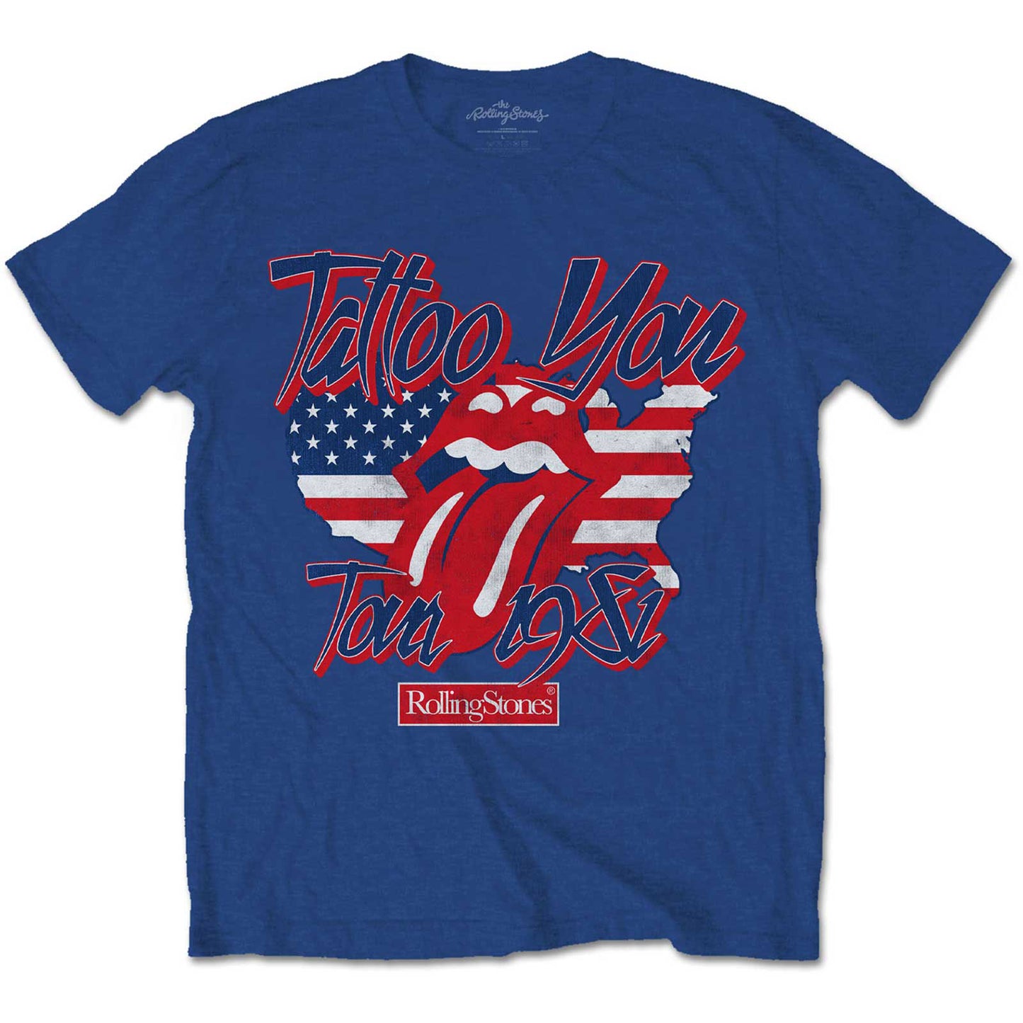 Rolling Stones Tattoo You Americana T-shirt Front