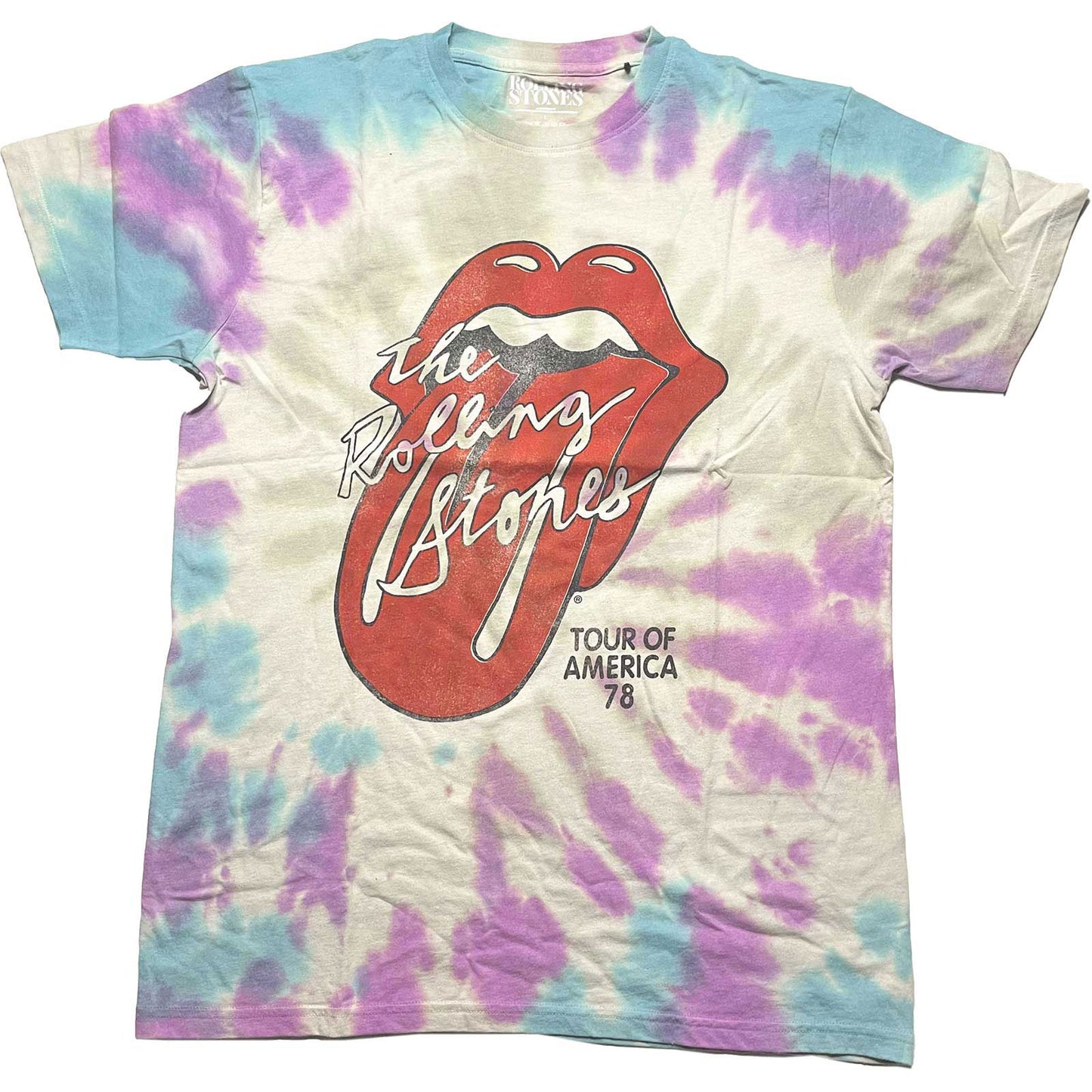 Rolling Stones Tour Of Usa '78 T-shirt Front