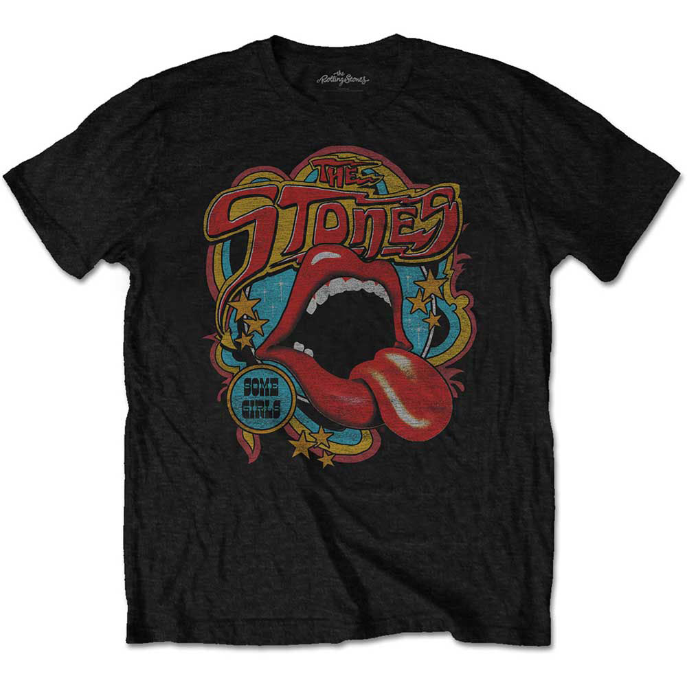 Rolling Stones Retro 70s Vibe T-shirt Front