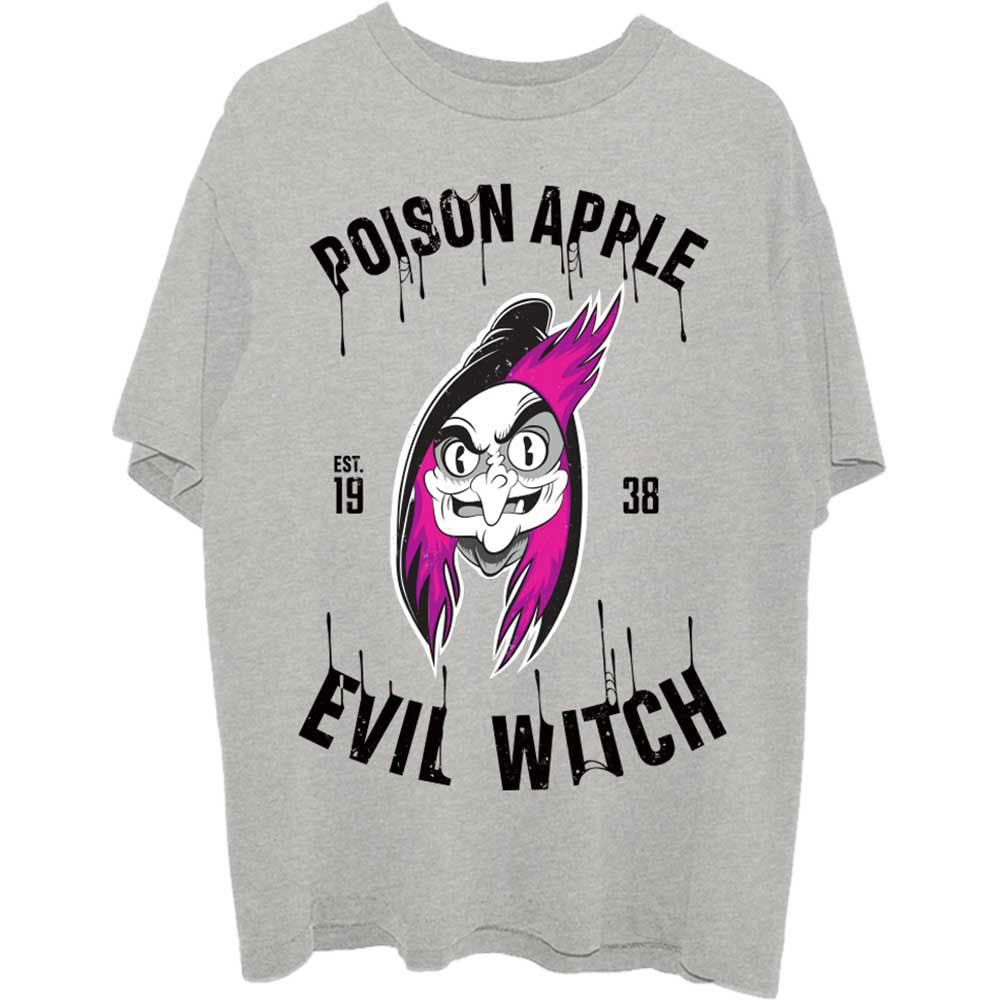 Disney Snow White Evil Witch Poison Apple T-shirt Front